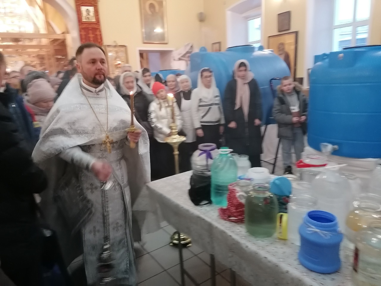 Празднование Крещение Господне