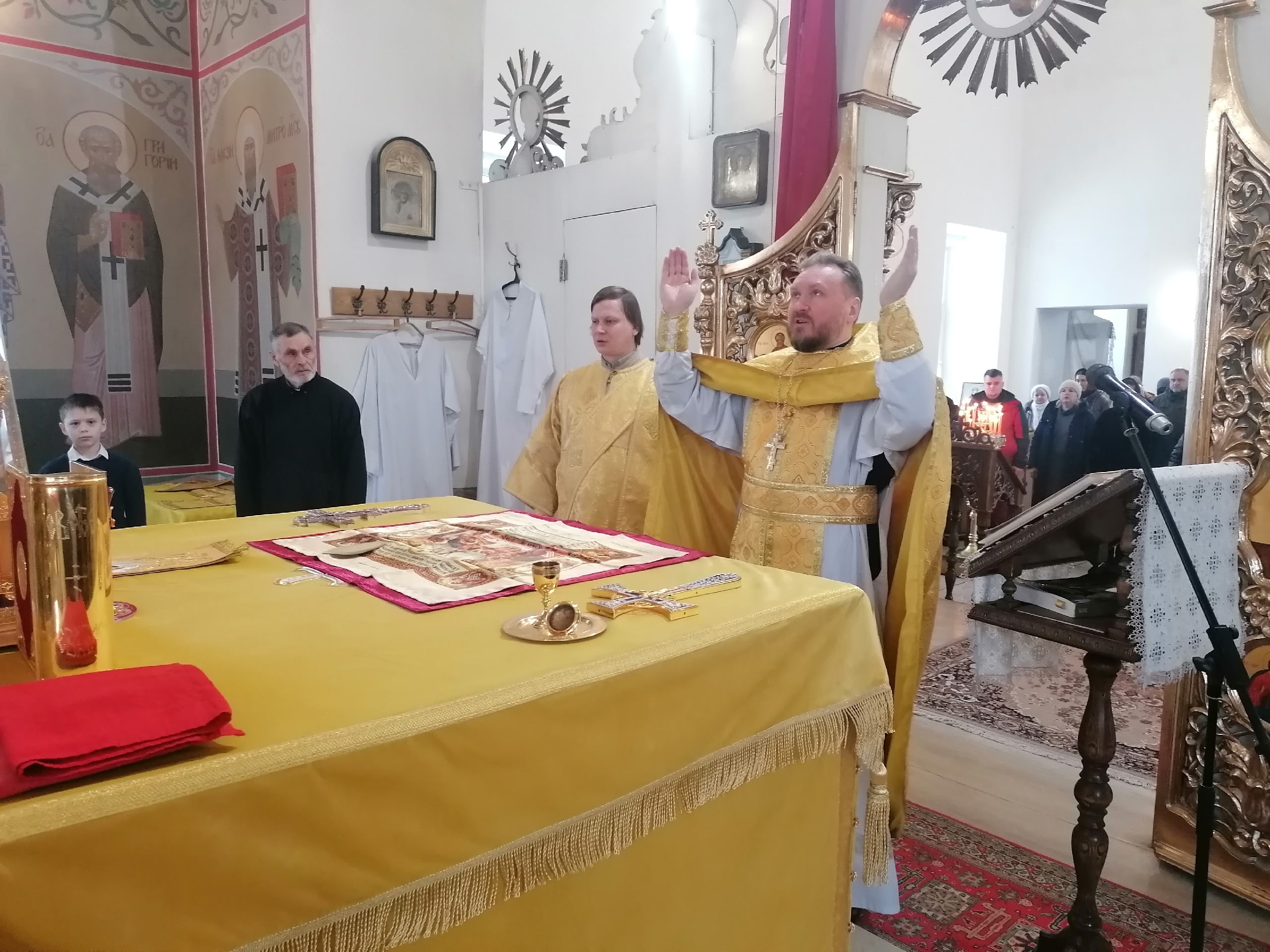 Богослужения в Неделю 29-ю по Пятидесятнице,  святых праотец