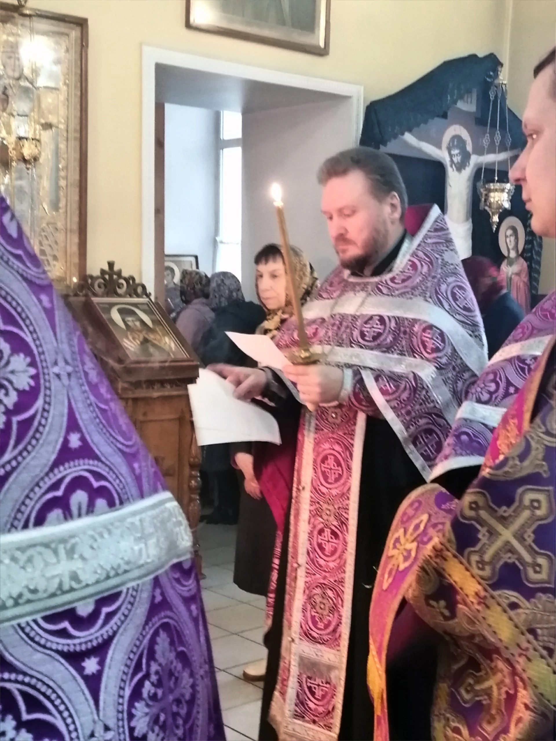 Вечернее богослужение в канун родительской субботы