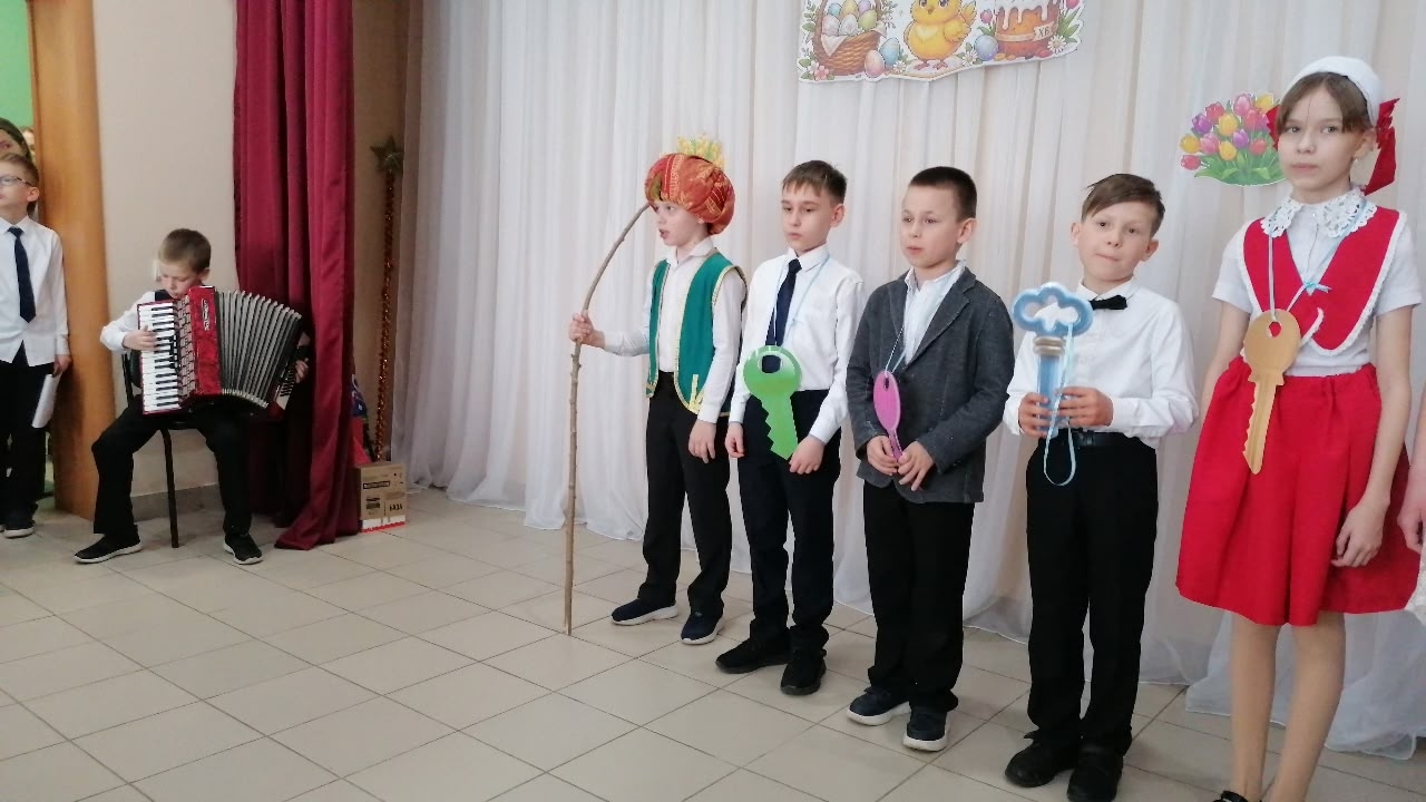 В воскресной школе состоялся Пасхальный утренник