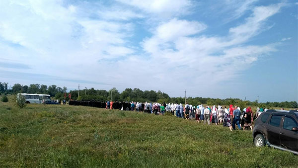 Паломническая поездка в село Стяжкино в день памяти Царственных страстотерпцев