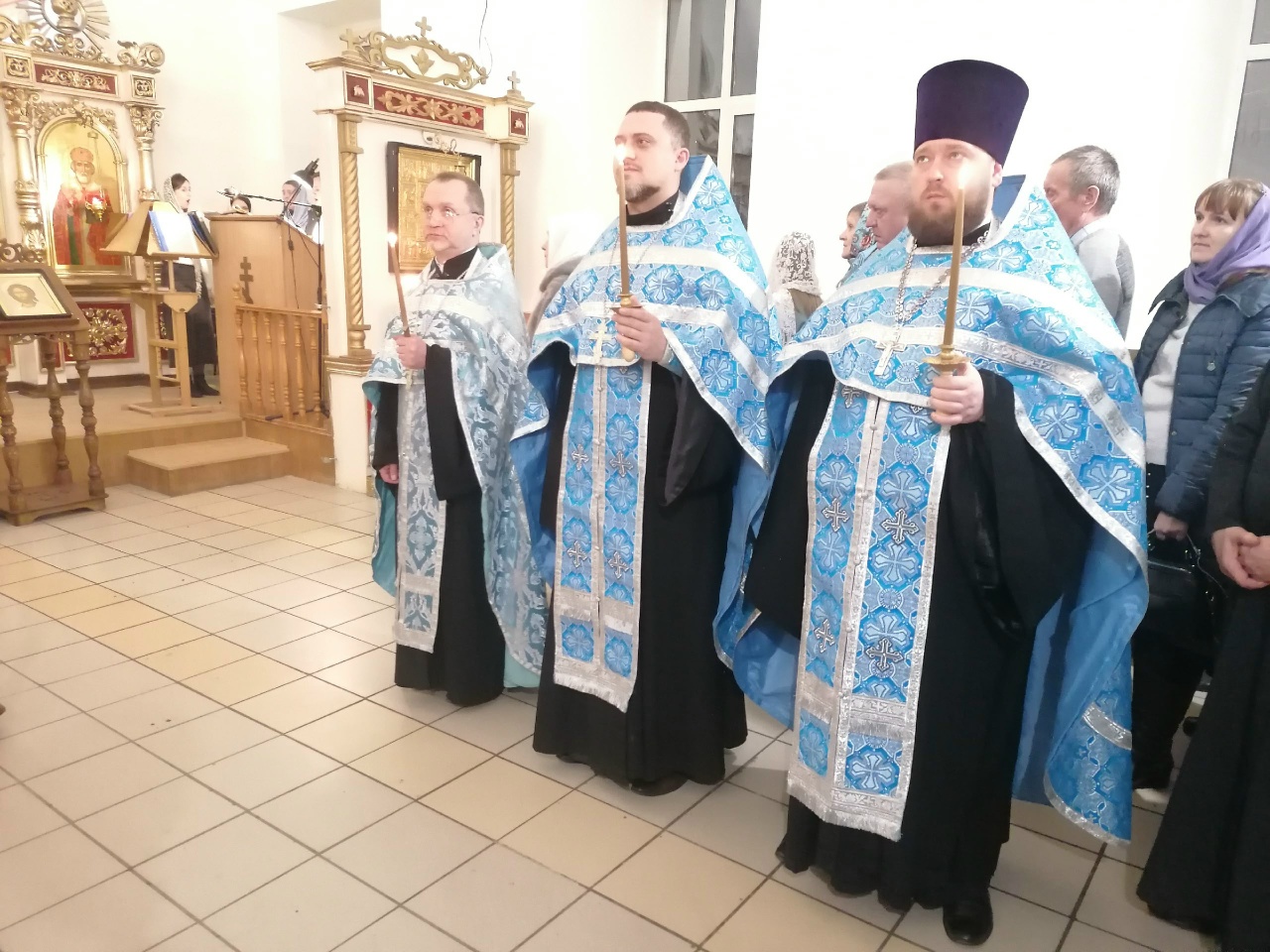 Всенощное бдение в канун празднования Введения во храм Пресвятой Богородицы