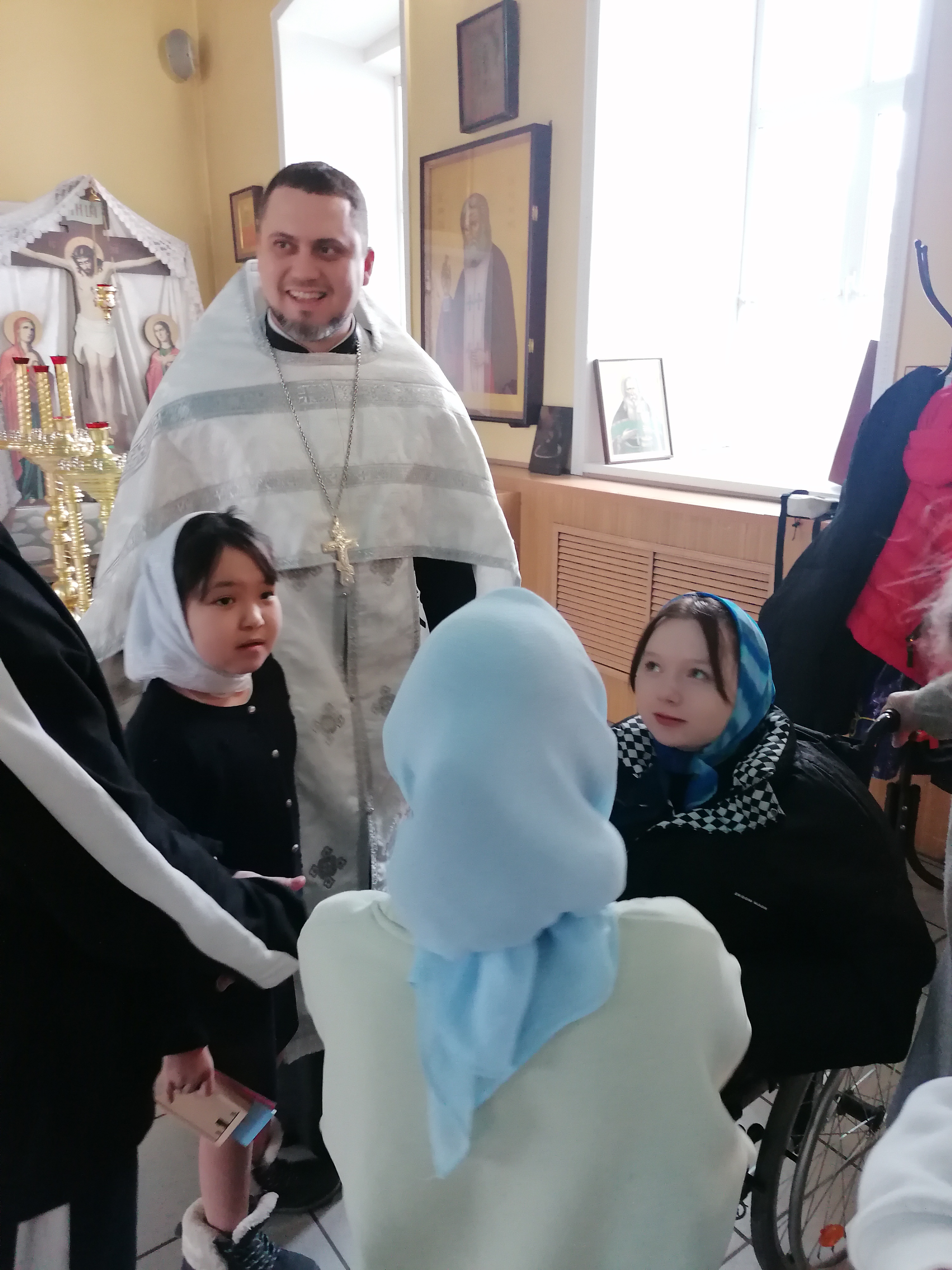 Состоялась духовно-просветительская встреча детей со священником