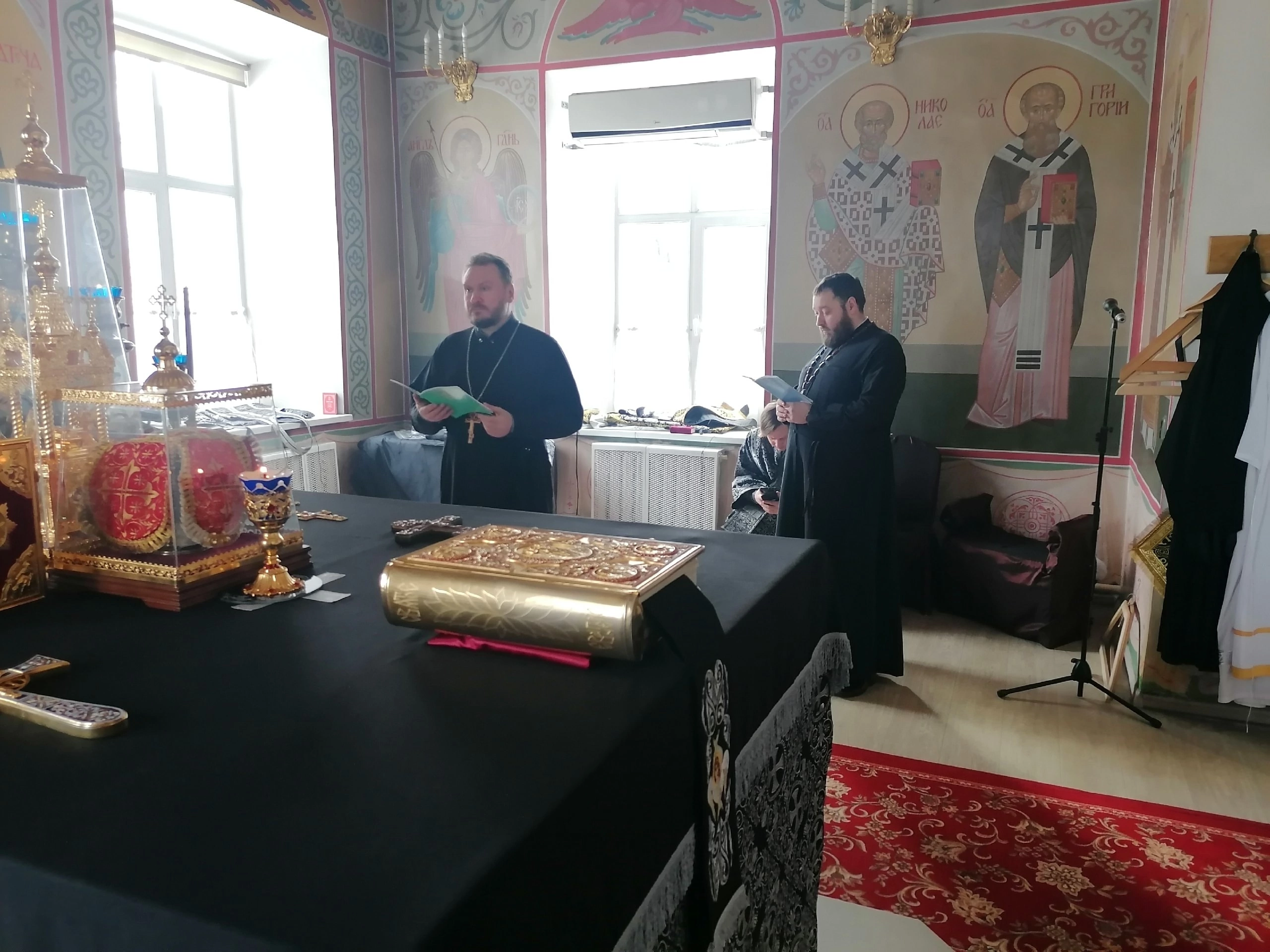 Служба в четверг первой седмицы Великого поста