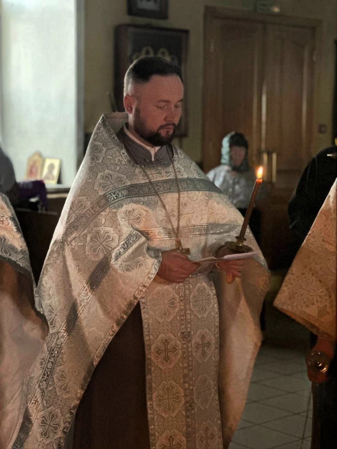 Вечернее богослужение в канун Троицкой родительской субботы