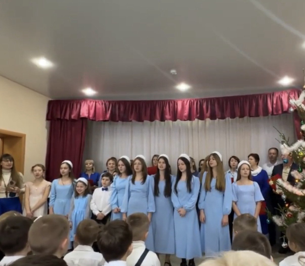 Рождественский утренник в воскресной школе нашего храма