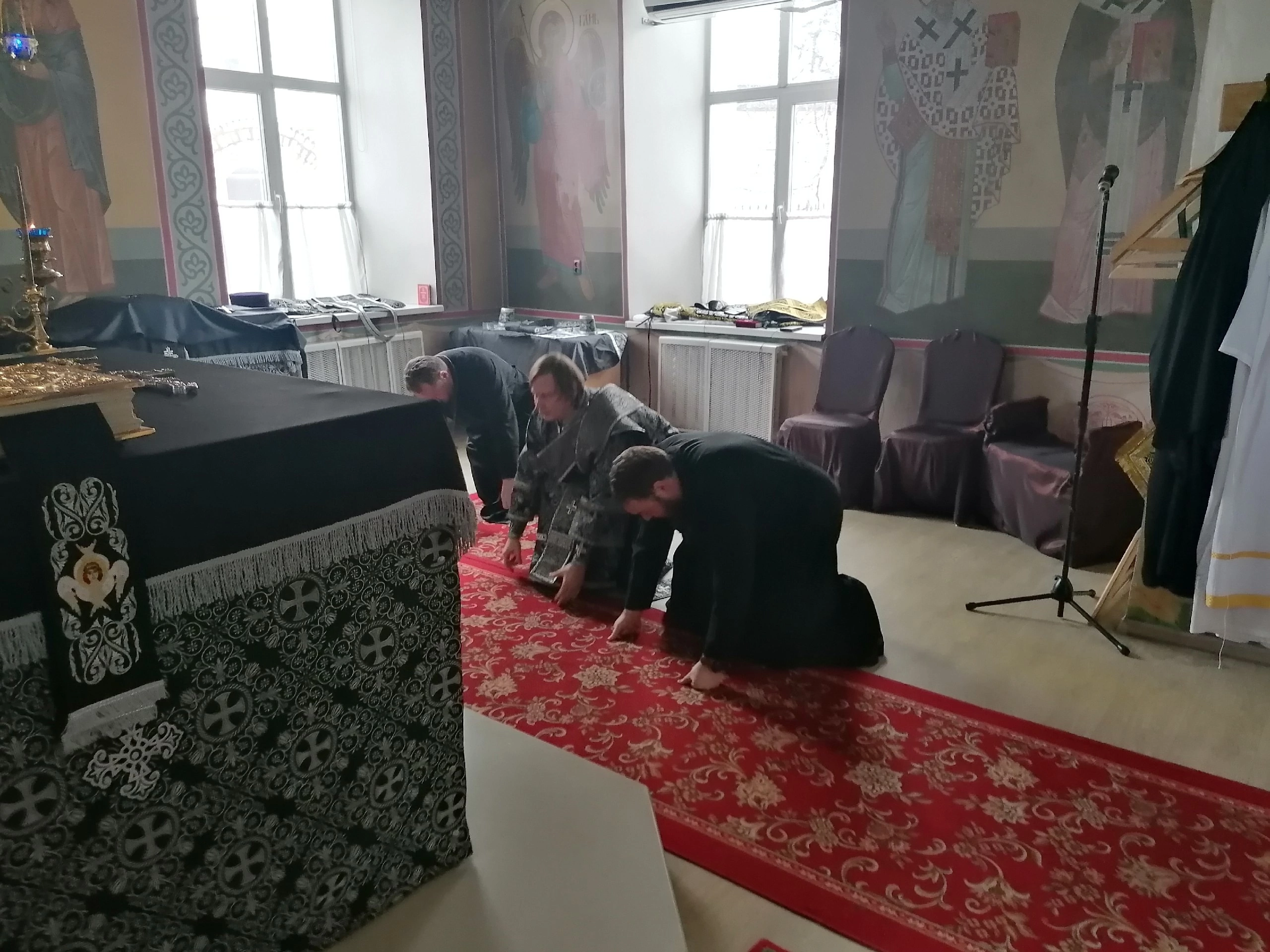 Служба в четверг первой седмицы Великого поста