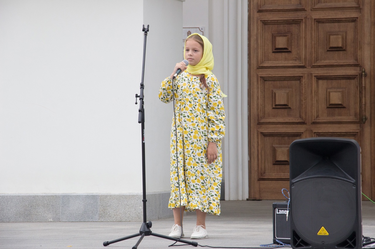 Воспитанники воскресной школы участвовали в праздничном концерте «Колокольные звоны Святой Руси»
