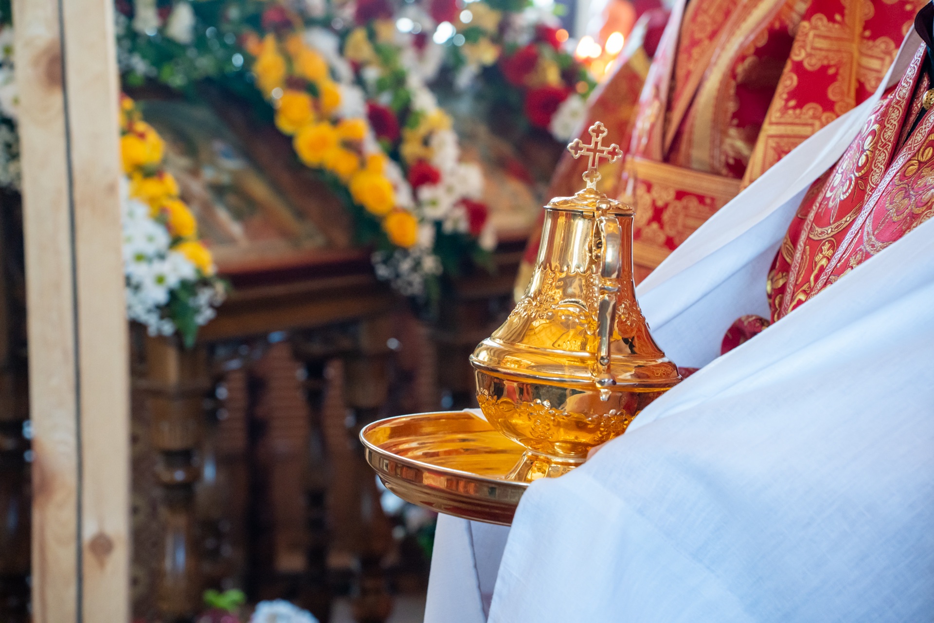 В день престольного праздника митрополит Серафим совершил литургию в нашем храме