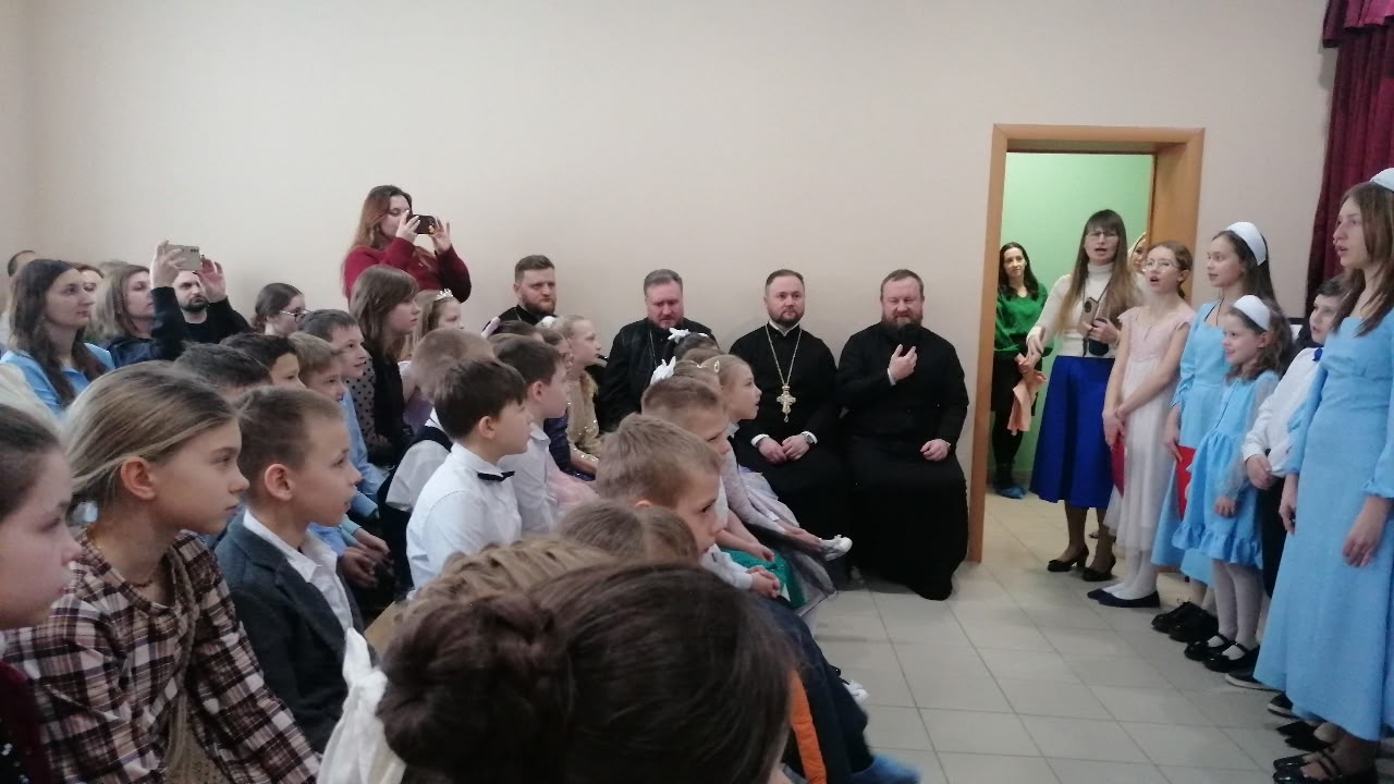 Рождественский утренник в воскресной школе нашего храма