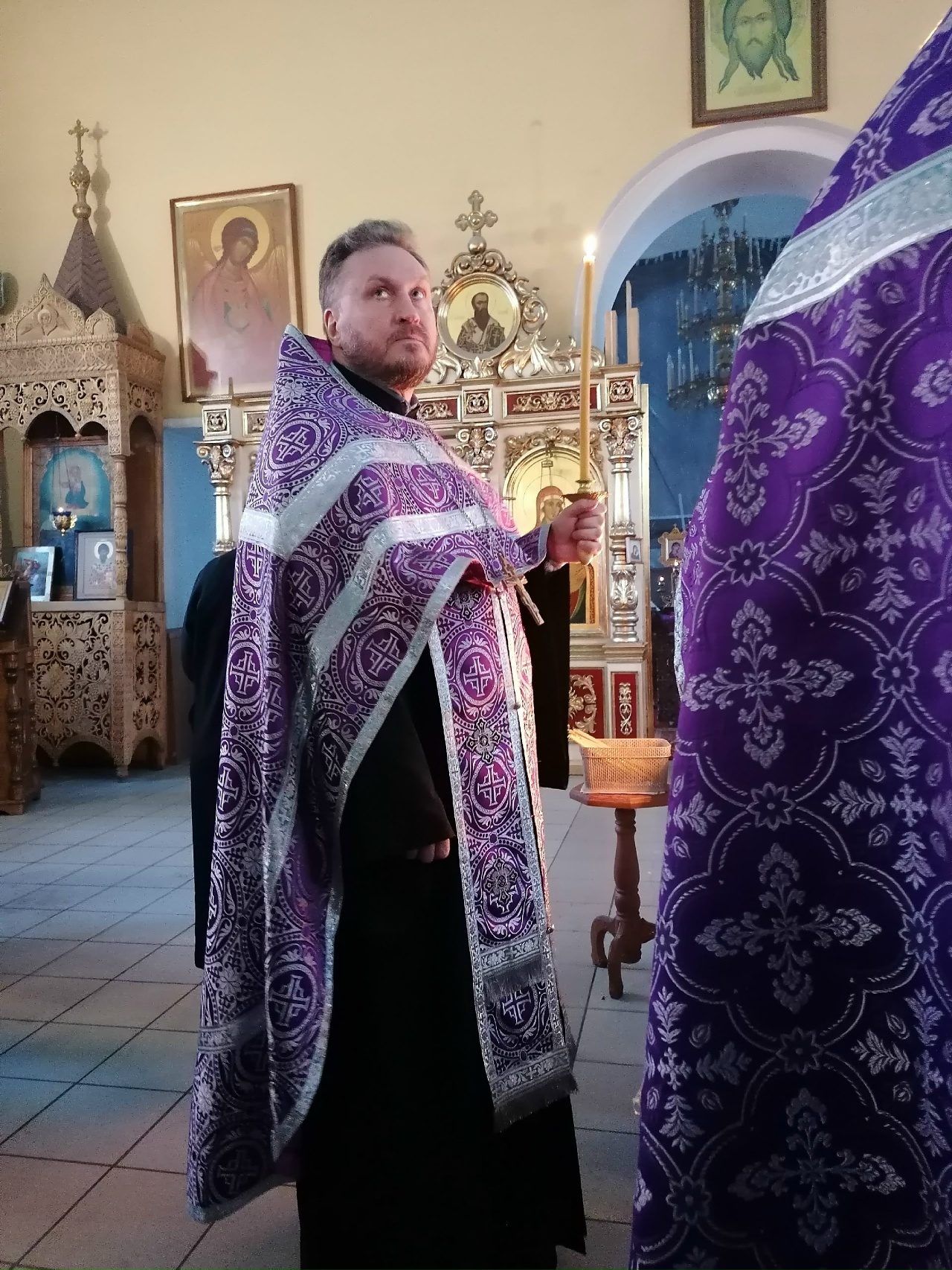 Вечернее богослужение в канун родительской субботы