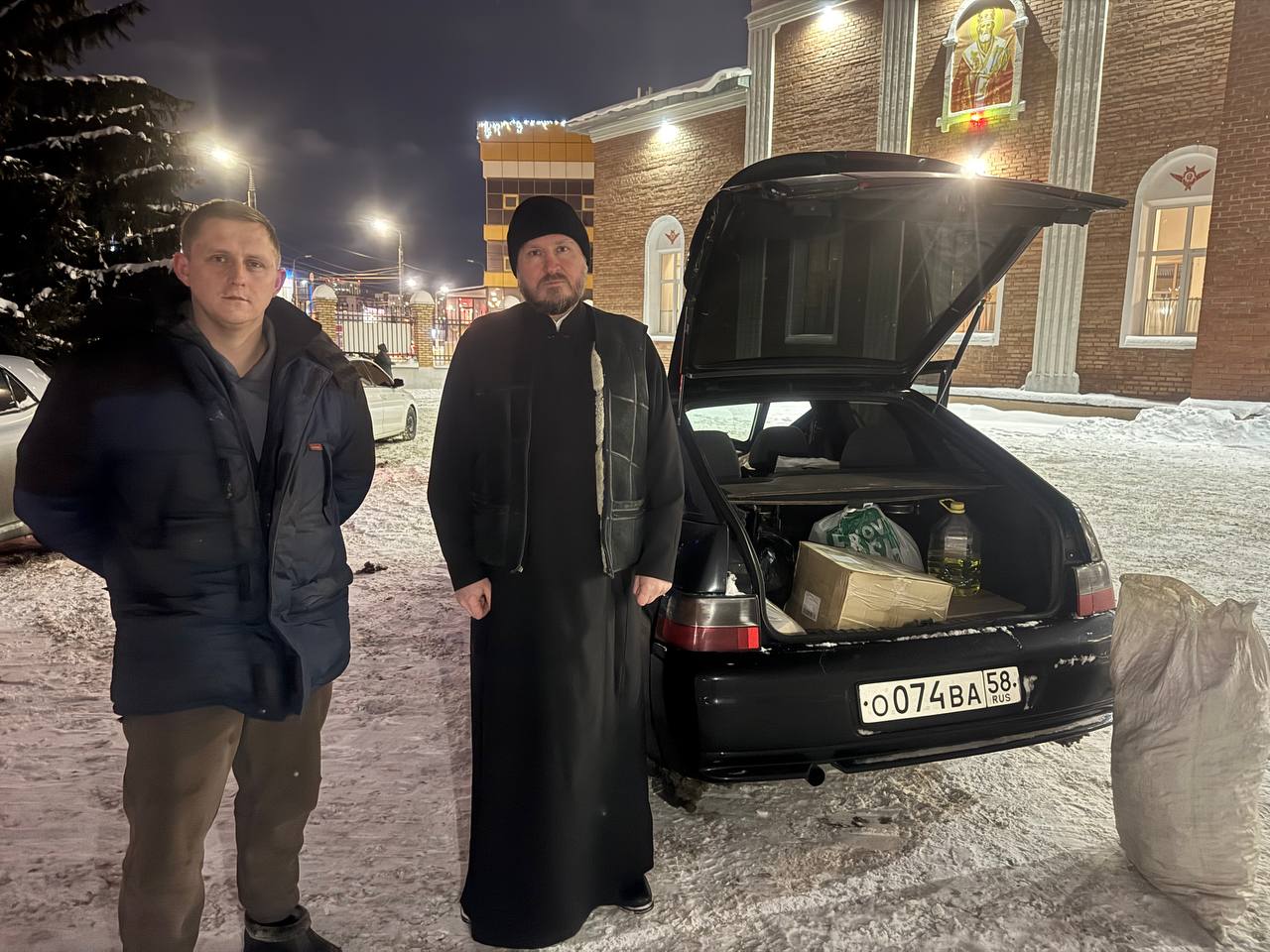 Прихожане Никольского храма  г. Пензы отправили гуманитарную помощь в зону СВО