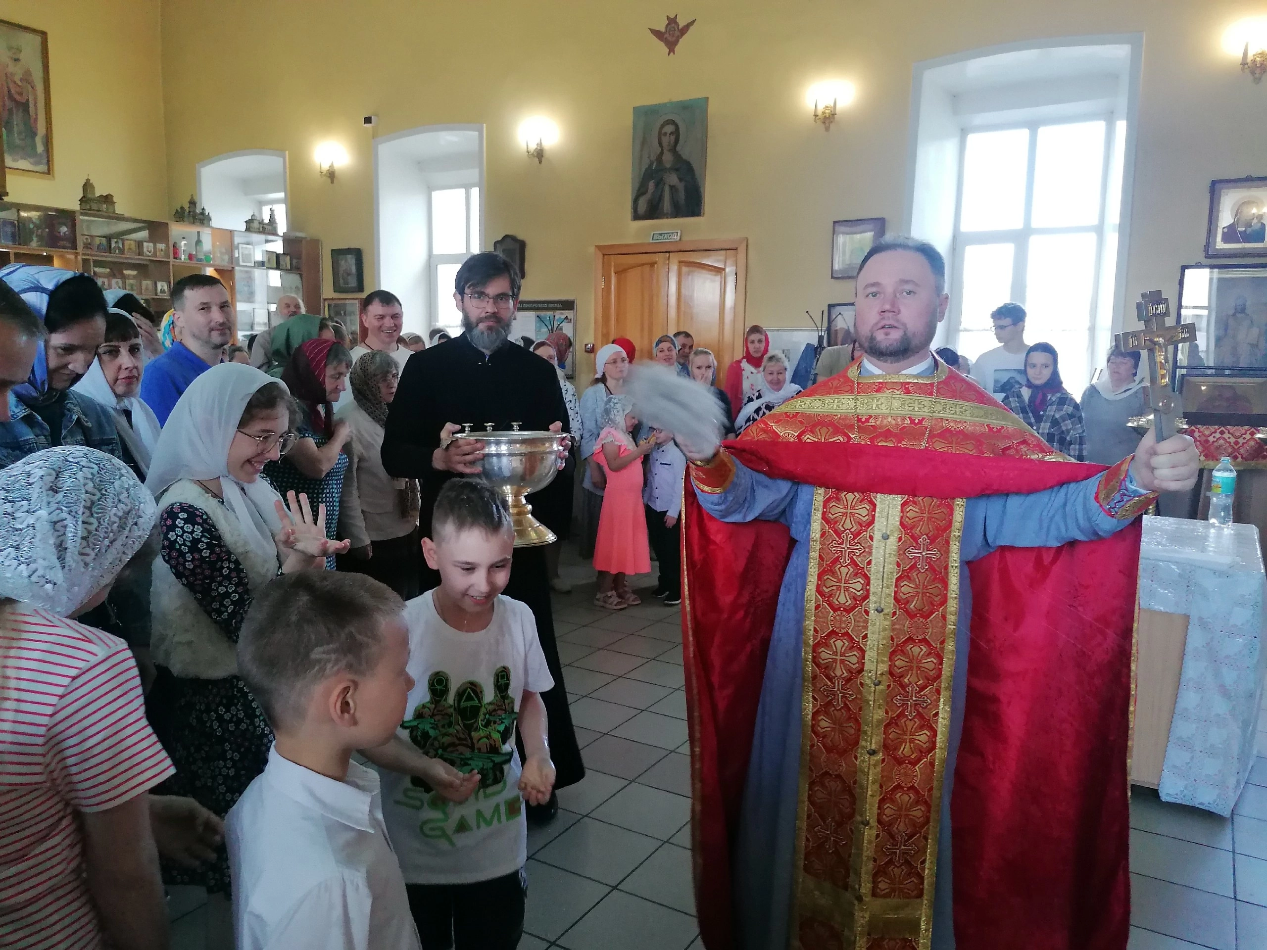 Богослужения в Неделю о слепом 