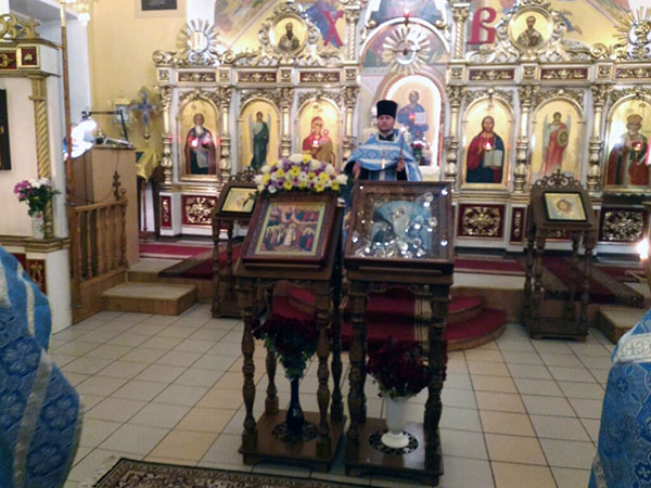 Всенощное бдение накануне Недели 20-ой по Пятидесятнице и праздника Покрова Пресвятой Богородицы