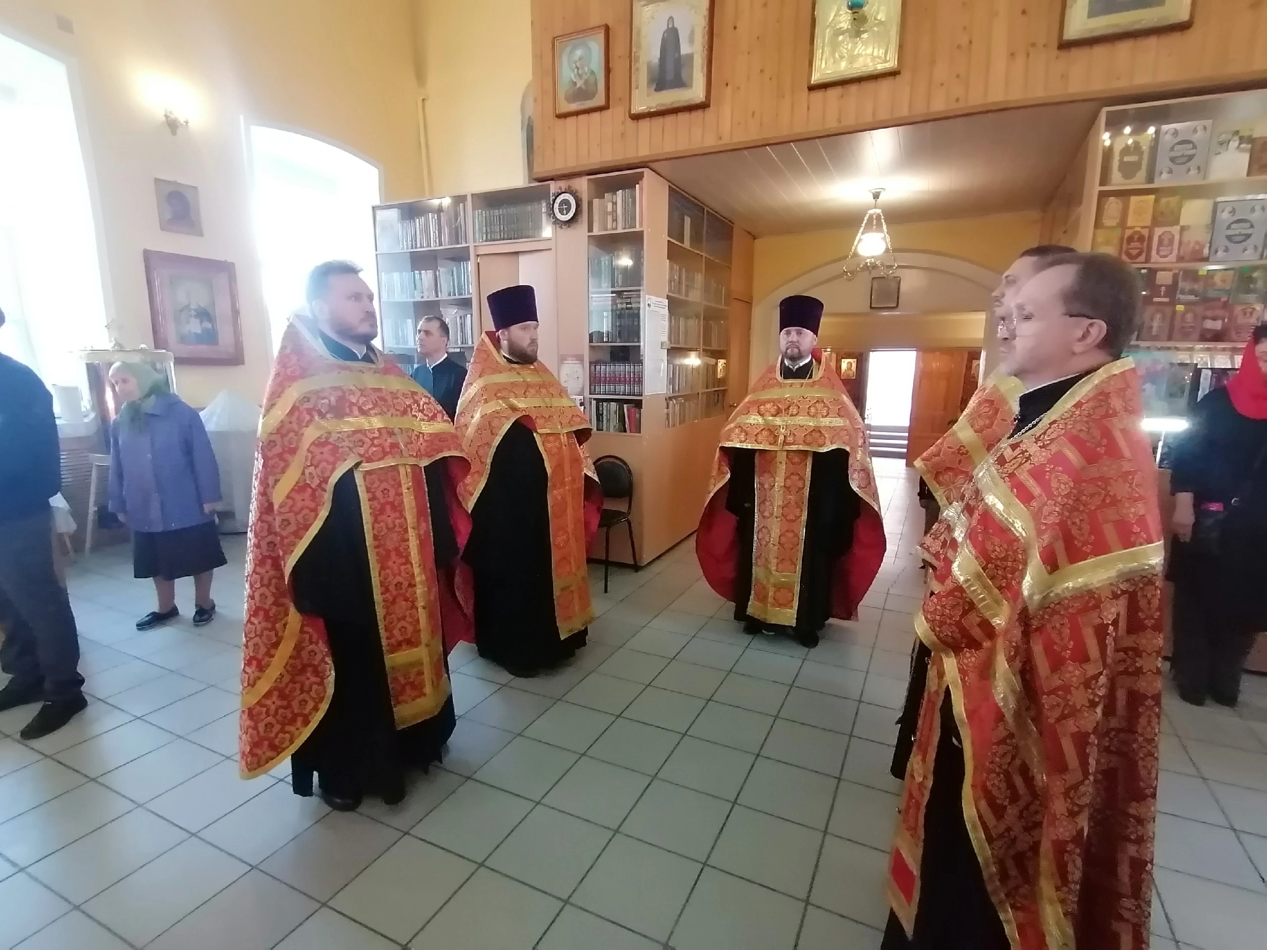 Всенощное бдение в канун престольного праздника нашего храма 