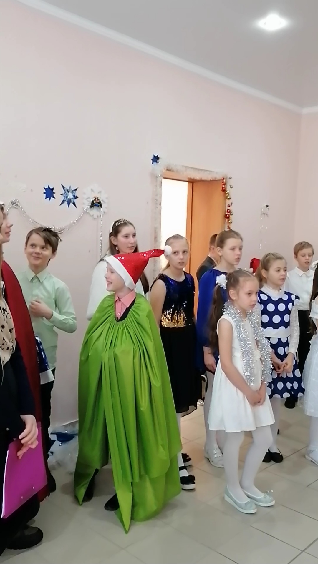 Рождественское выступление детей из храма мученицы Татьяны при ПГУАС