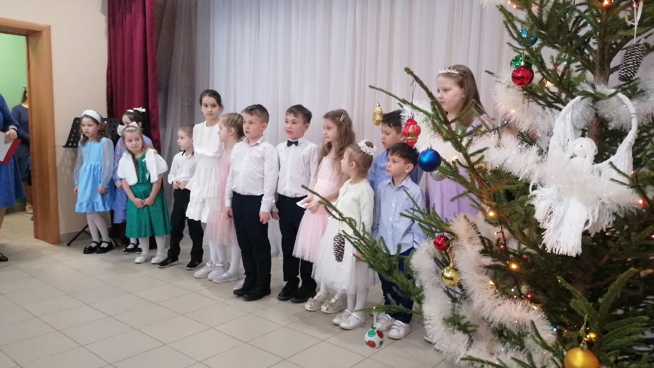 Рождественский утренник в воскресной школе нашего храма