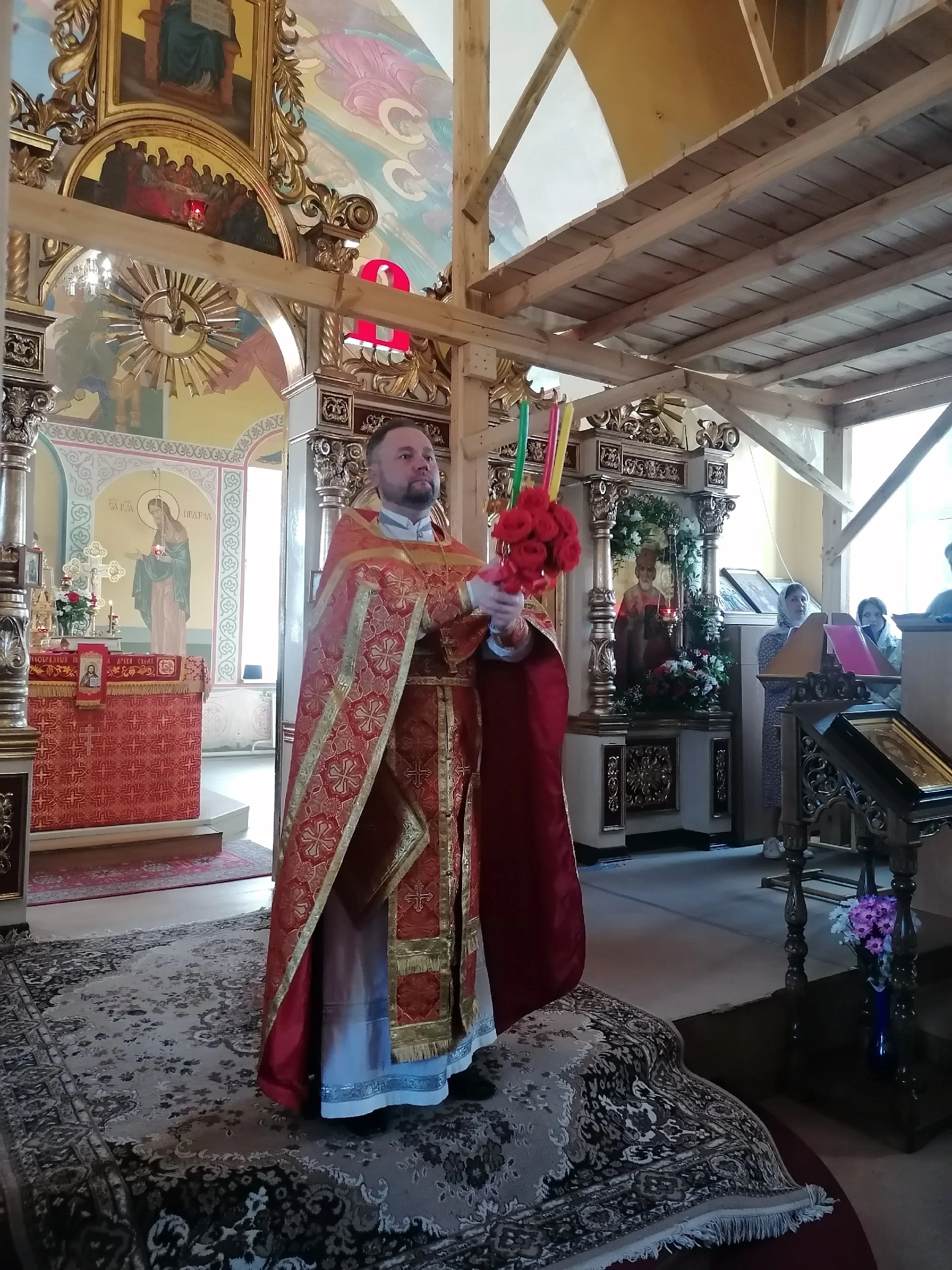 Богослужения в Неделю о слепом 