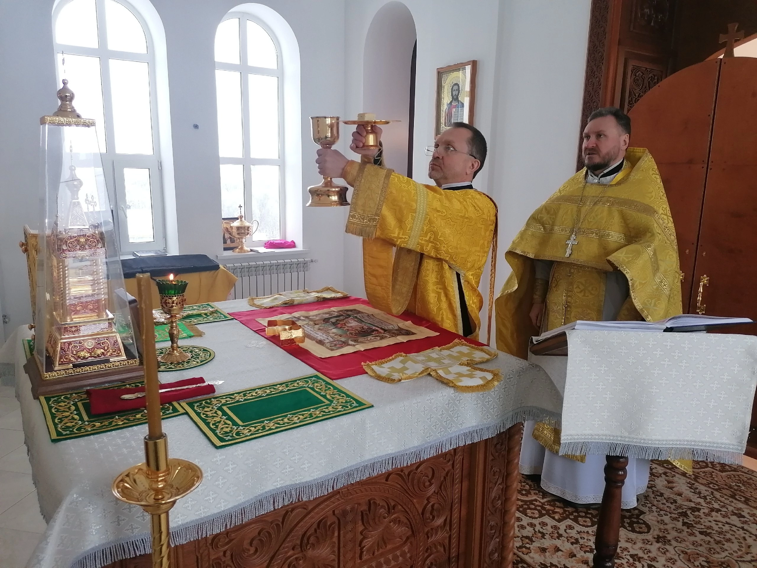 Паломническая поездка в Михайло-Архангельский храм с. Кочетовка 