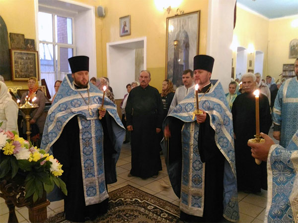 Всенощное бдение накануне Рождества Пресвятой Владычицы нашей Богородицы и Приснодевы Марии.