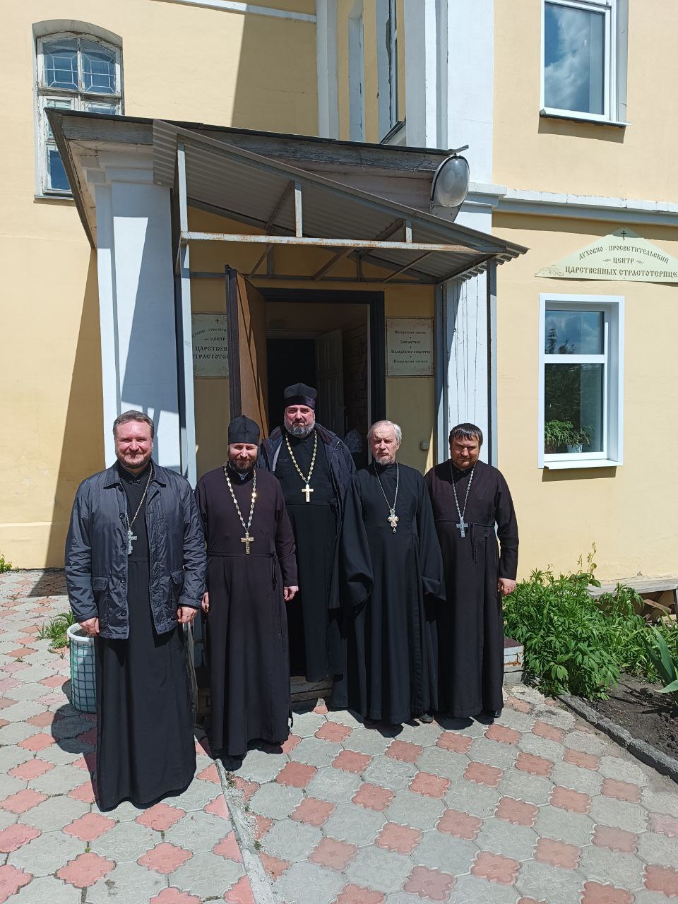 Иерей Сергий Карасёв присутствовал на встрече с заместителем Синодального отдела религиозного образования и катехизации игуменом Иоанном Рубиным 