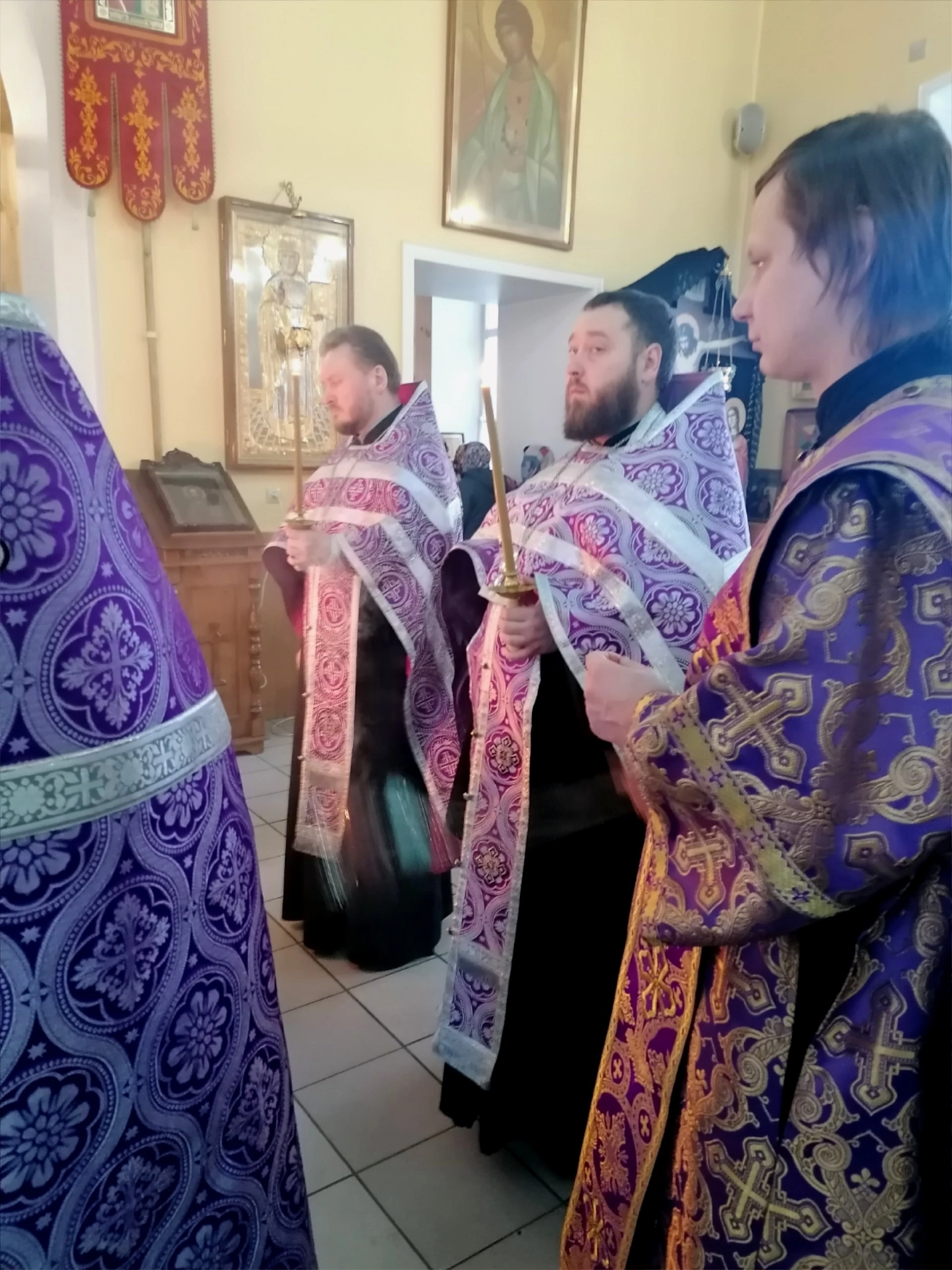 Вечернее богослужение в канун родительской субботы