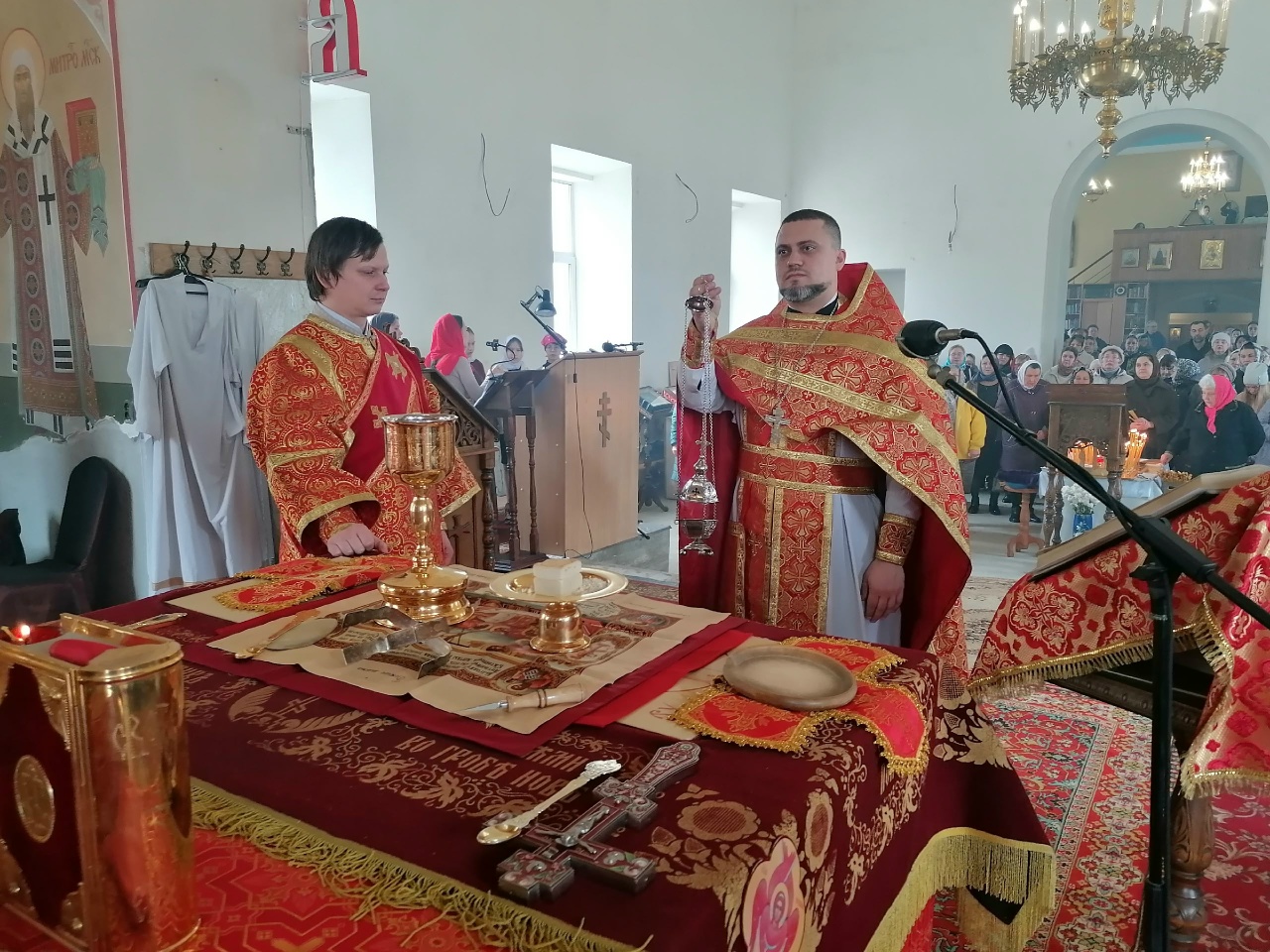 Празднование Радоницы в нашем храме