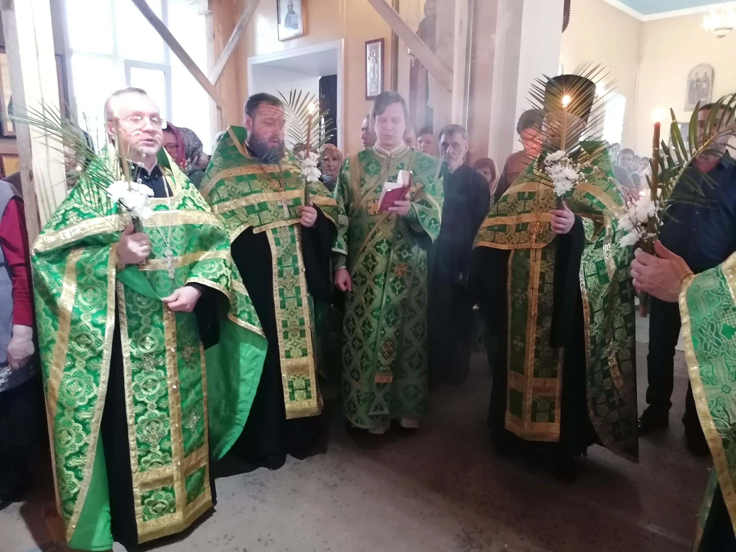 Всенощное бдение в канун Входа Господня в Иерусалим