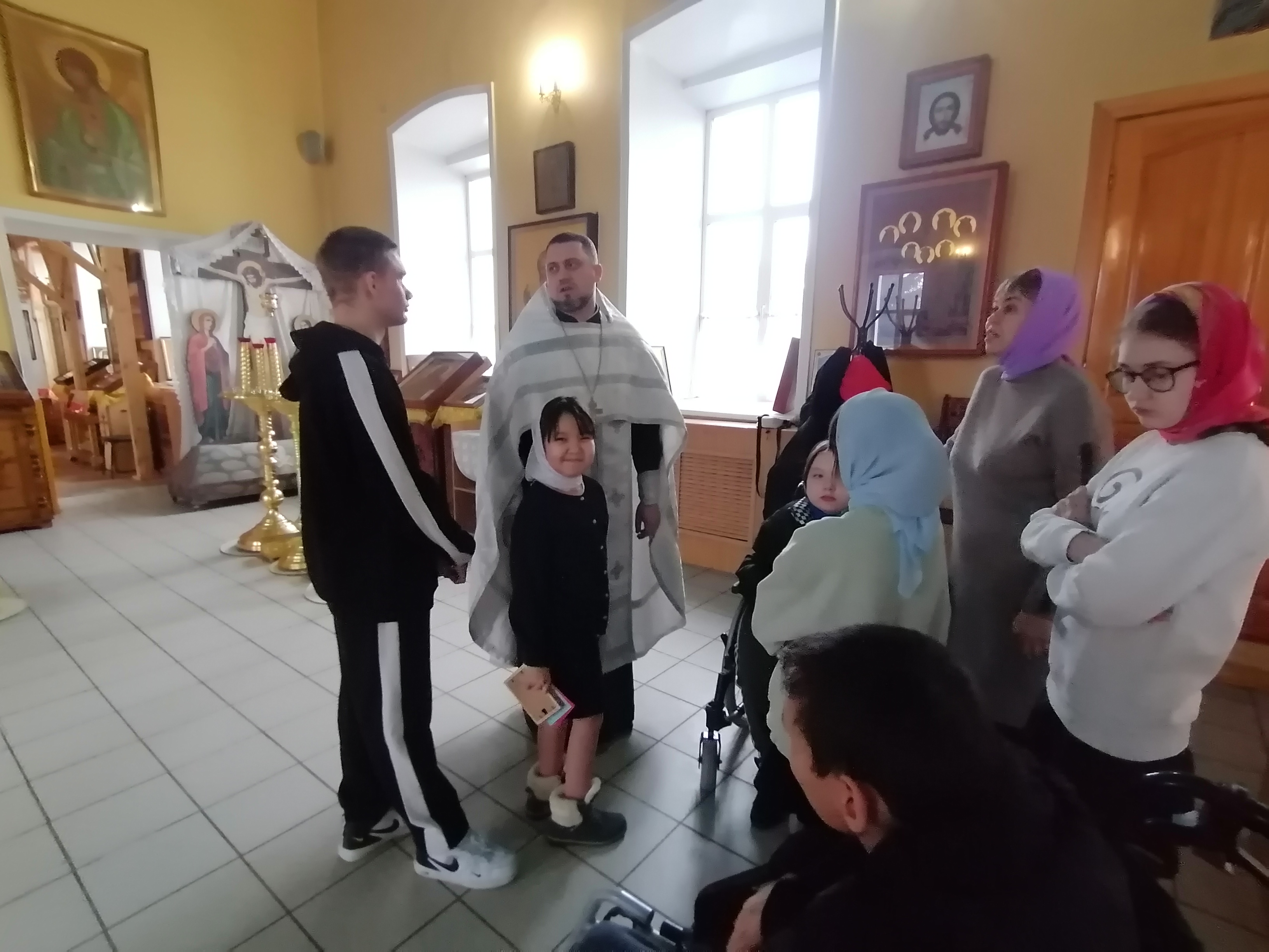 Состоялась духовно-просветительская встреча детей со священником