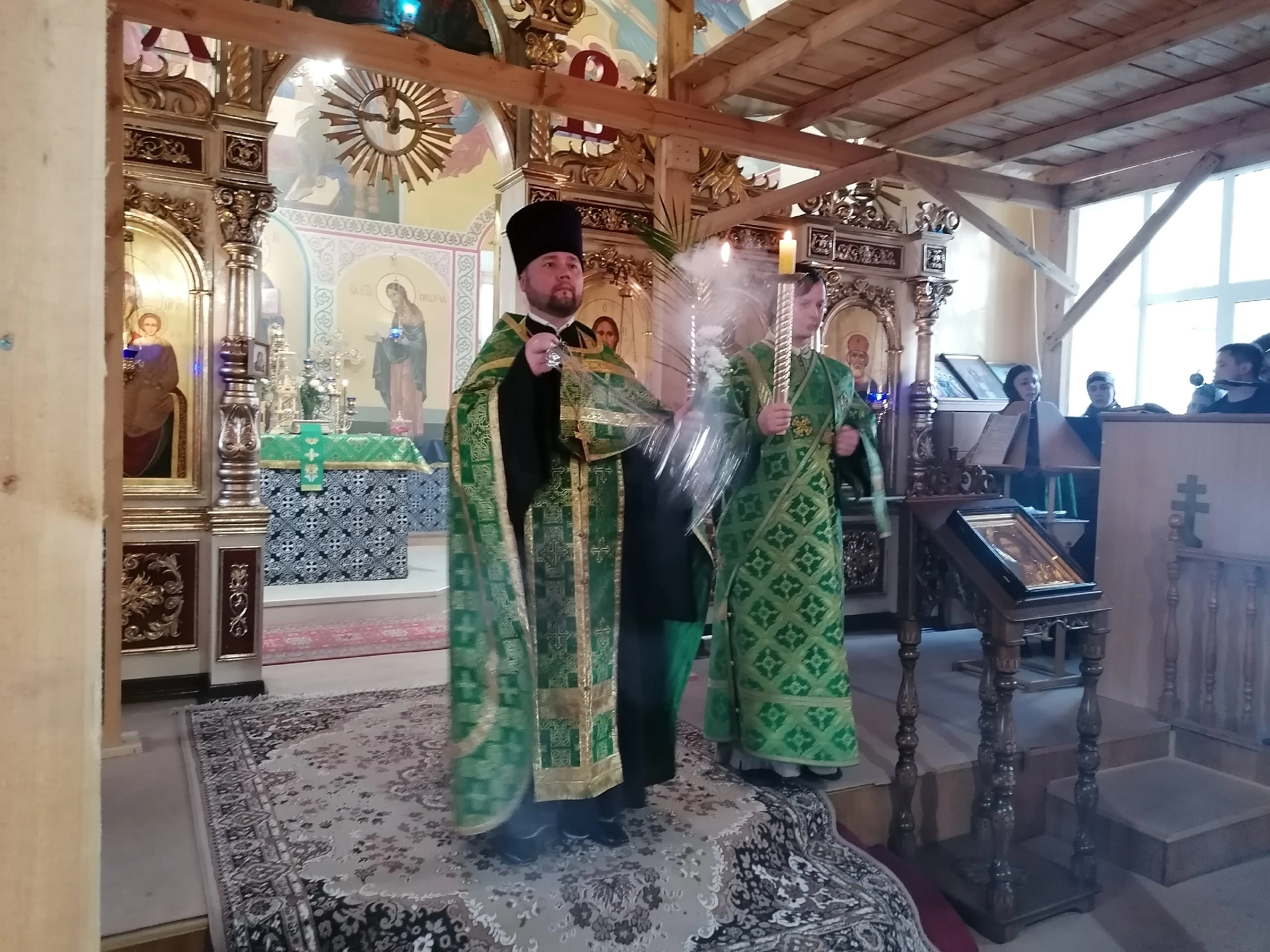 Всенощное бдение в канун Входа Господня в Иерусалим