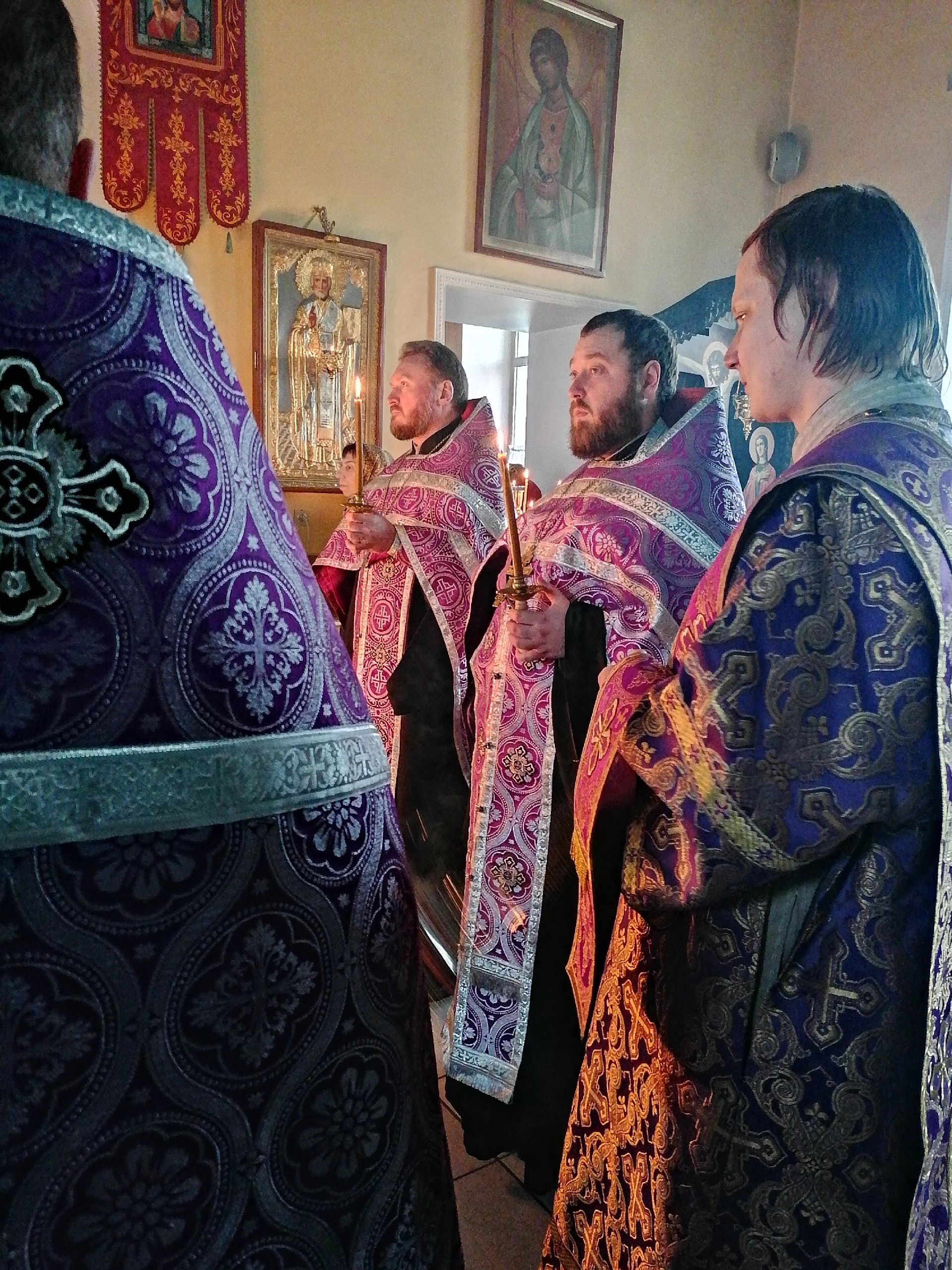 Вечернее богослужение в канун родительской субботы