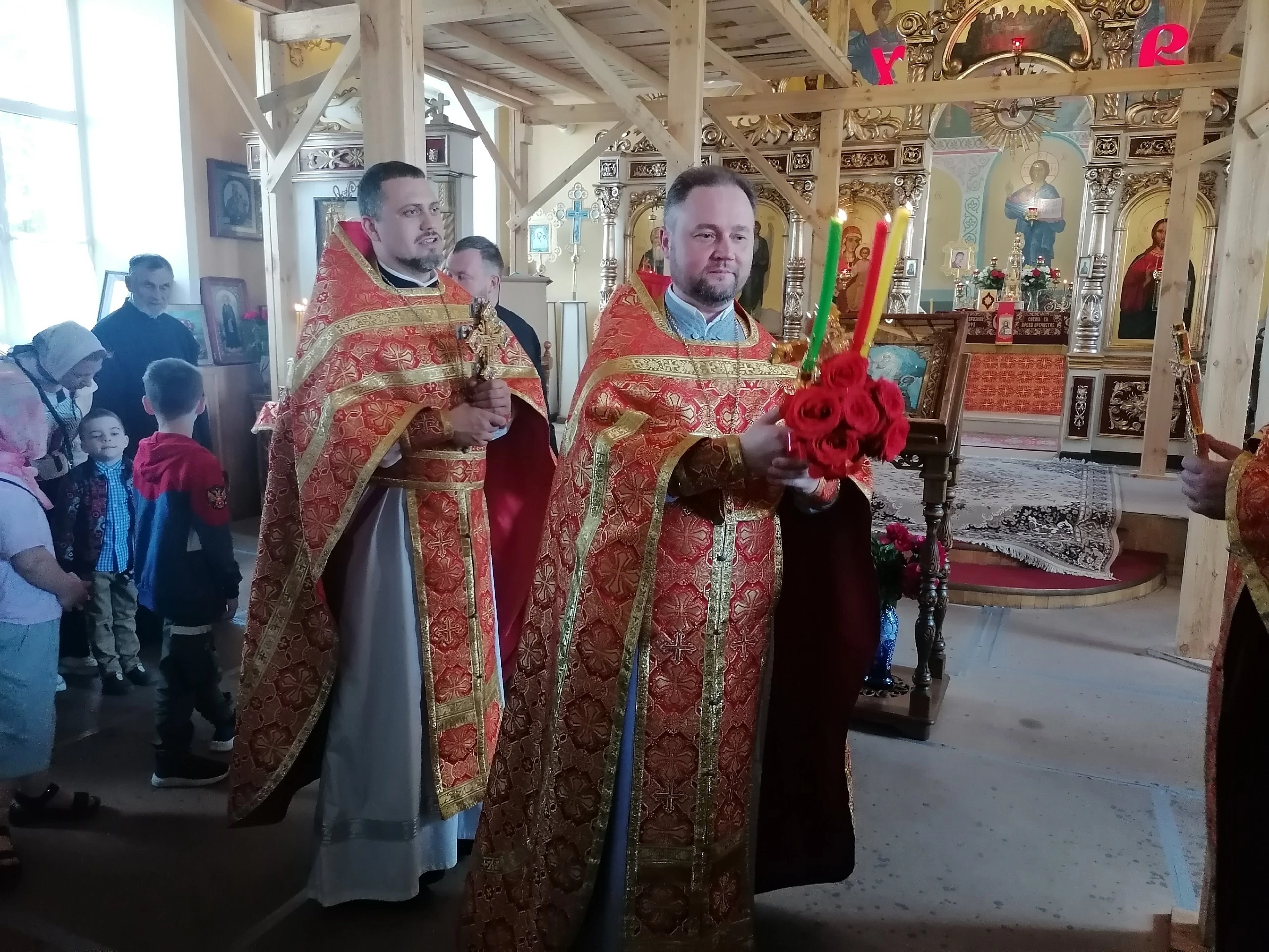 Богослужения в Неделю о слепом 