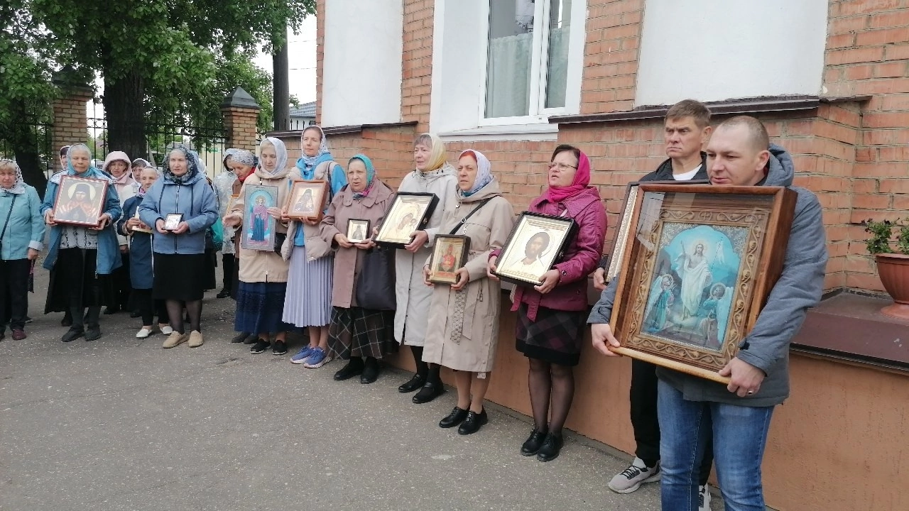 Богослужение в день Преполовения Пятидесятницы 