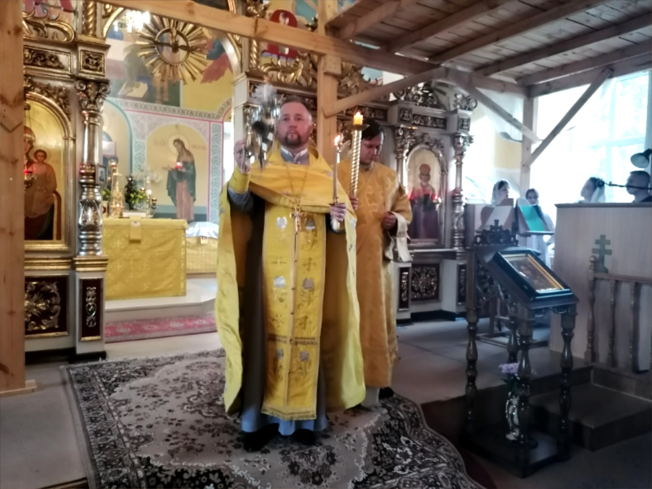 Всенощное бдение в канун праздника первоверховных апостолов Петра и Павла