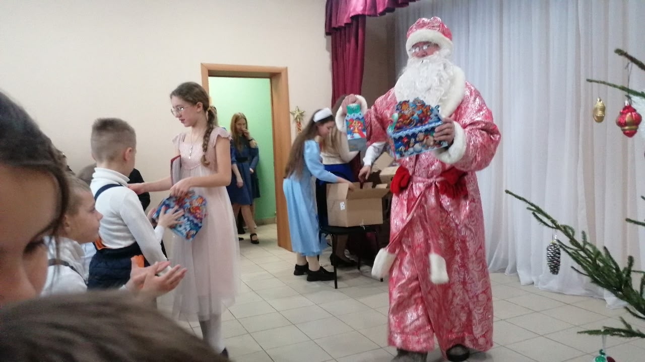 Рождественский утренник в воскресной школе нашего храма