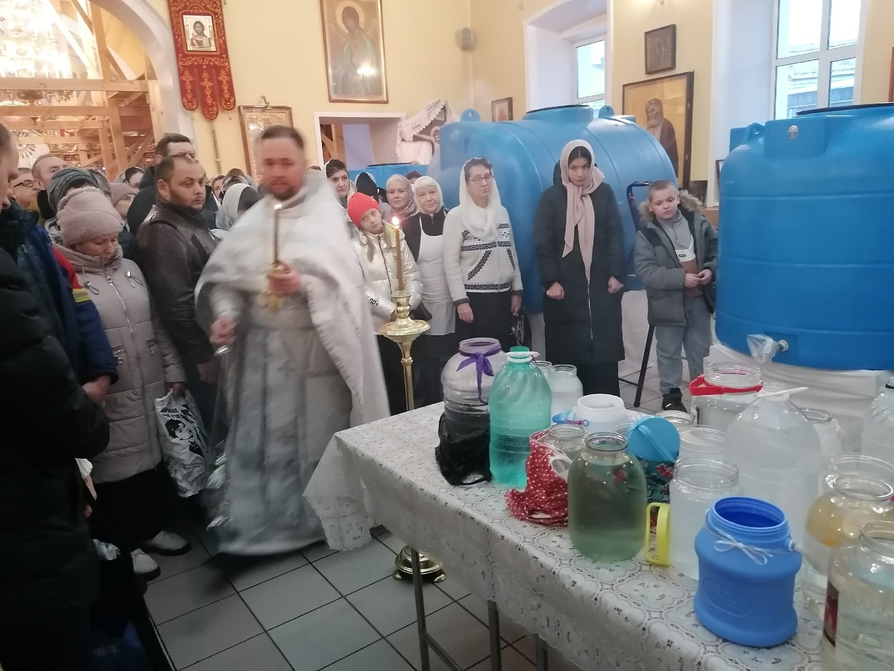 Празднование Крещение Господне