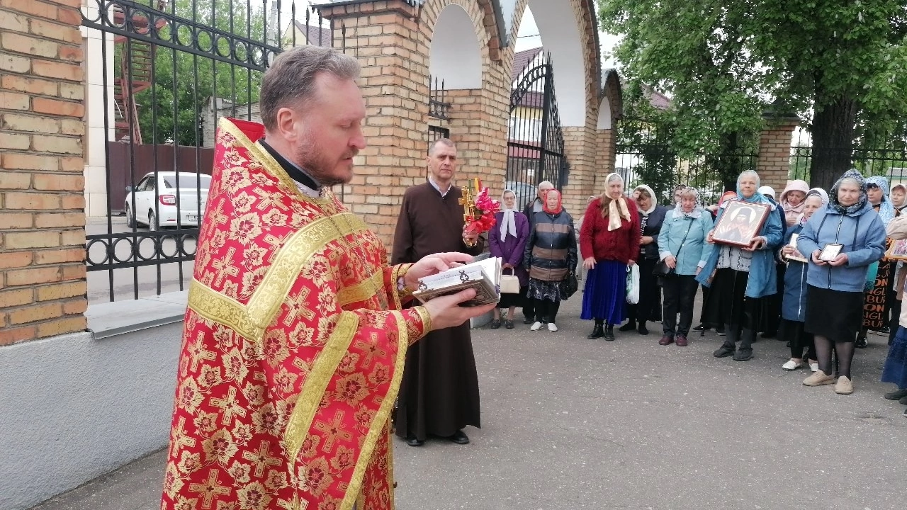 Богослужение в день Преполовения Пятидесятницы 