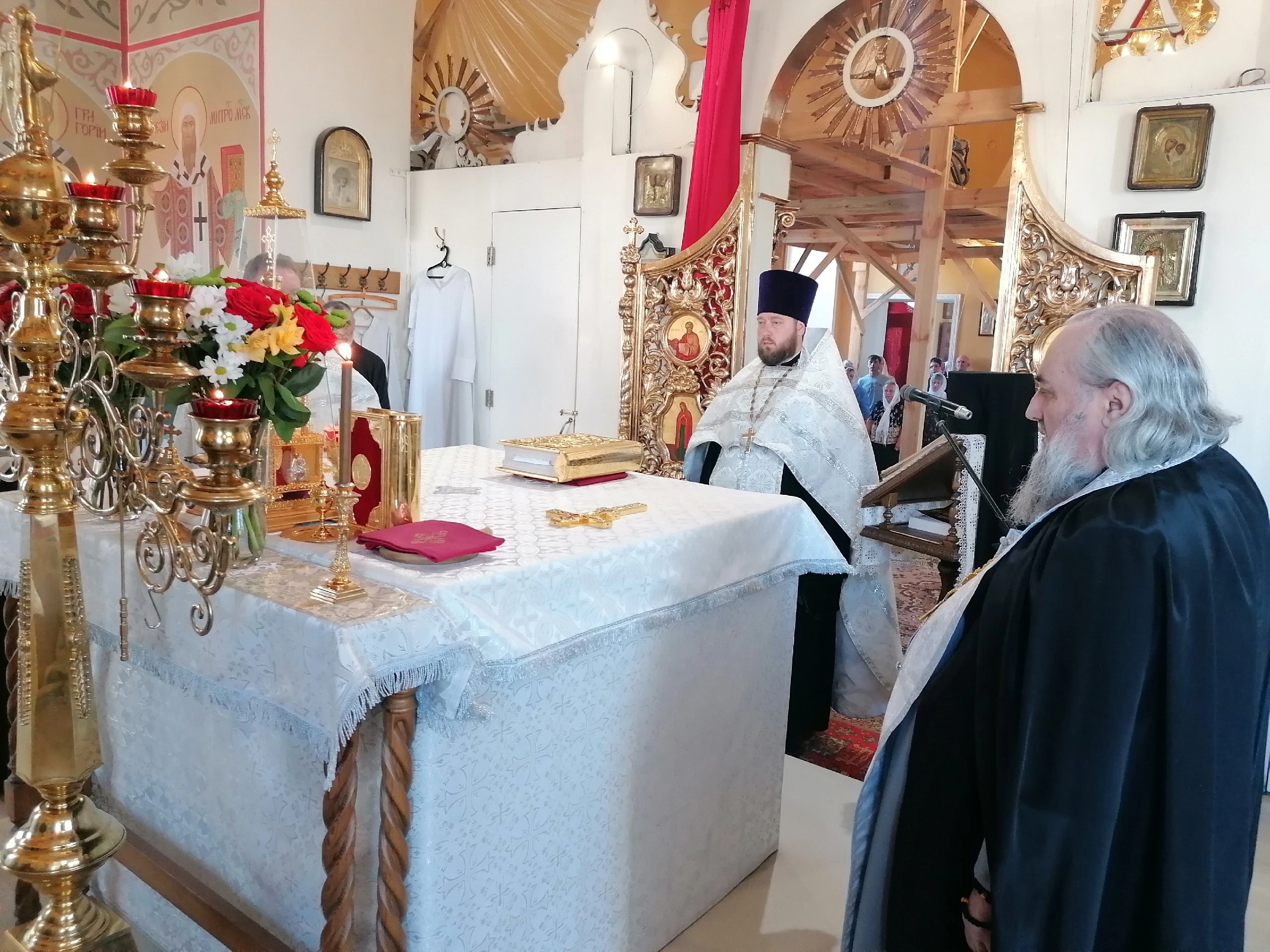 Всенощное бдение в канун праздника Вознесения Господня 