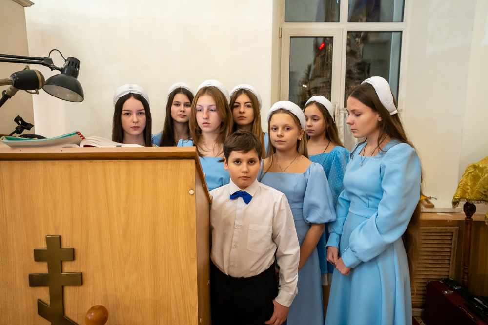 В канун престольного праздника митрополит Серафим совершил всенощное бдение в нашем храме