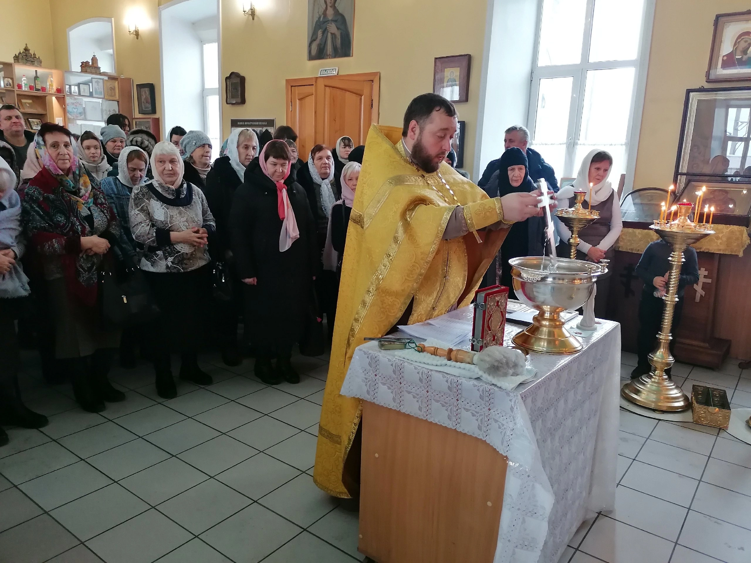 Богослужения в Неделю 27-ю по Пятидесятнице