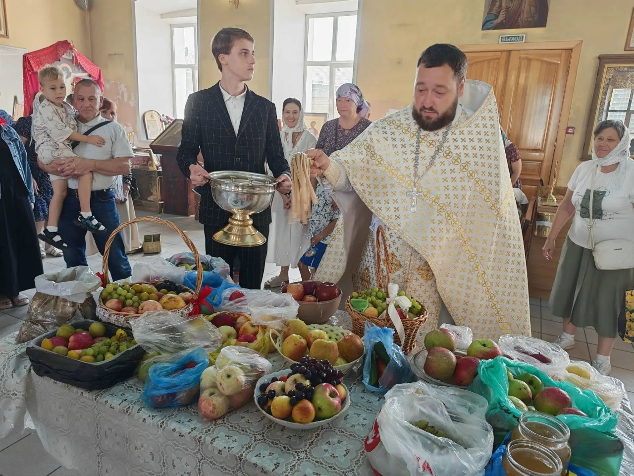 Празднование Преображения Господня