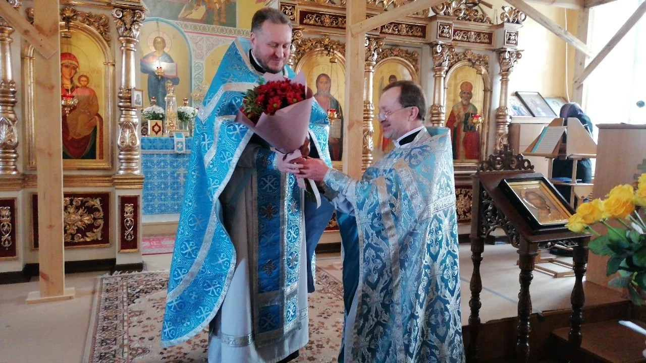 Поздравление с Днём рождения священника Сергия Карасёва 