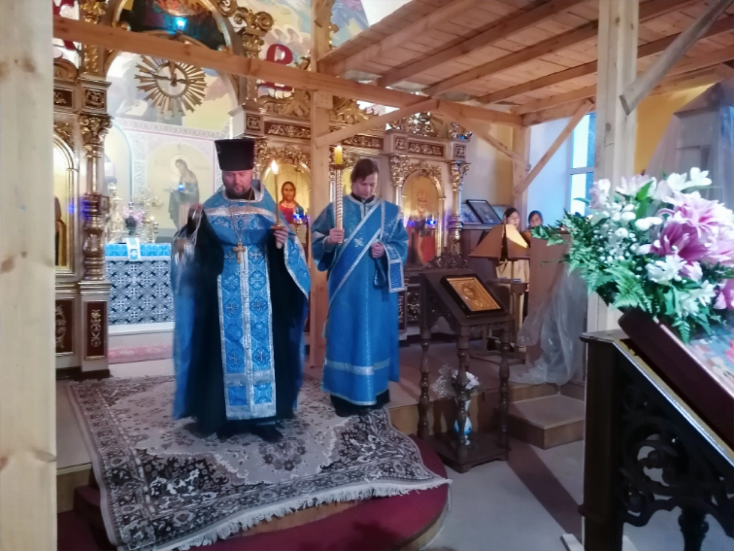 Всенощное бдение в канун праздника Благовещения Богородицы