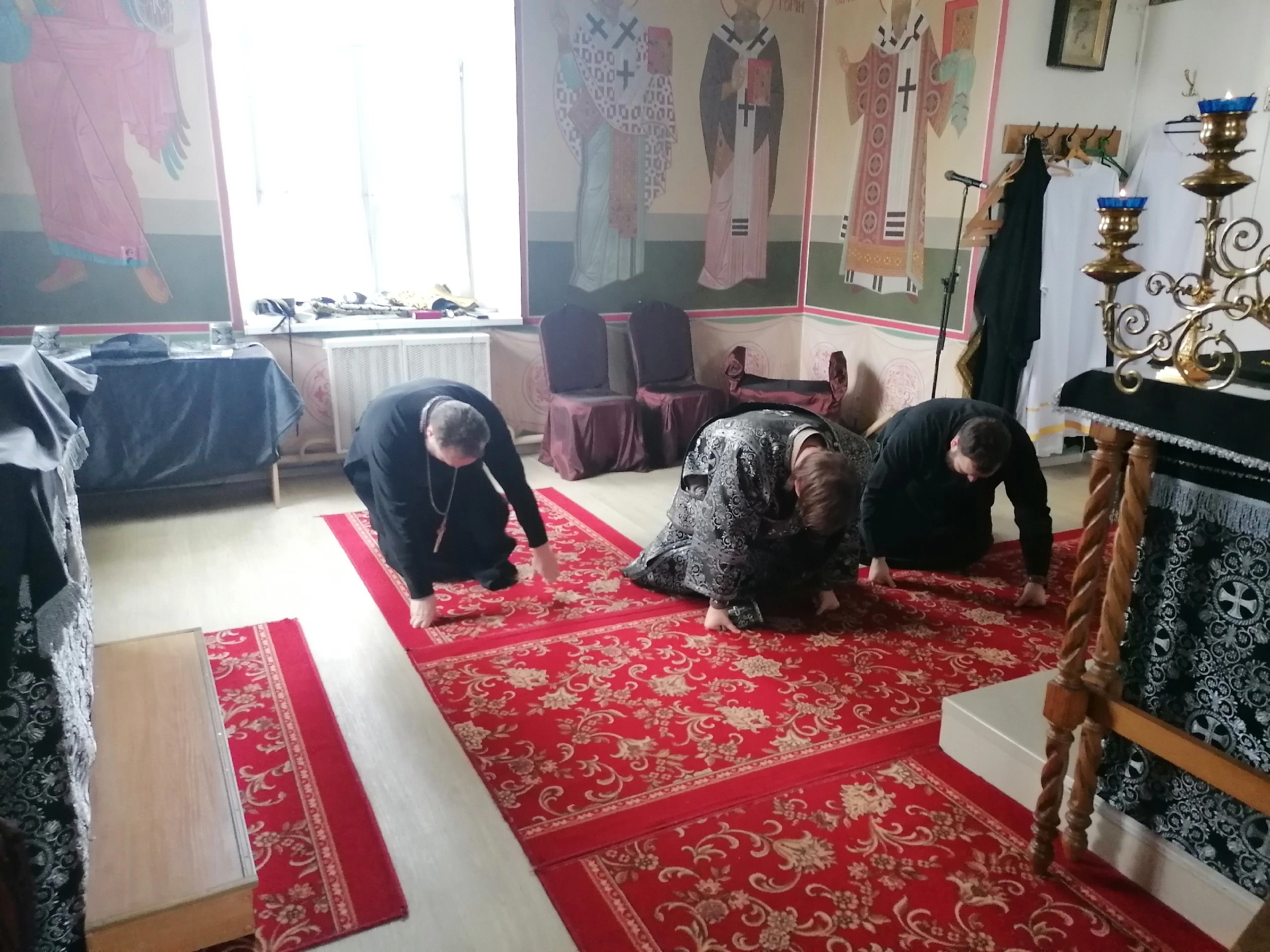 Служба в четверг первой седмицы Великого поста