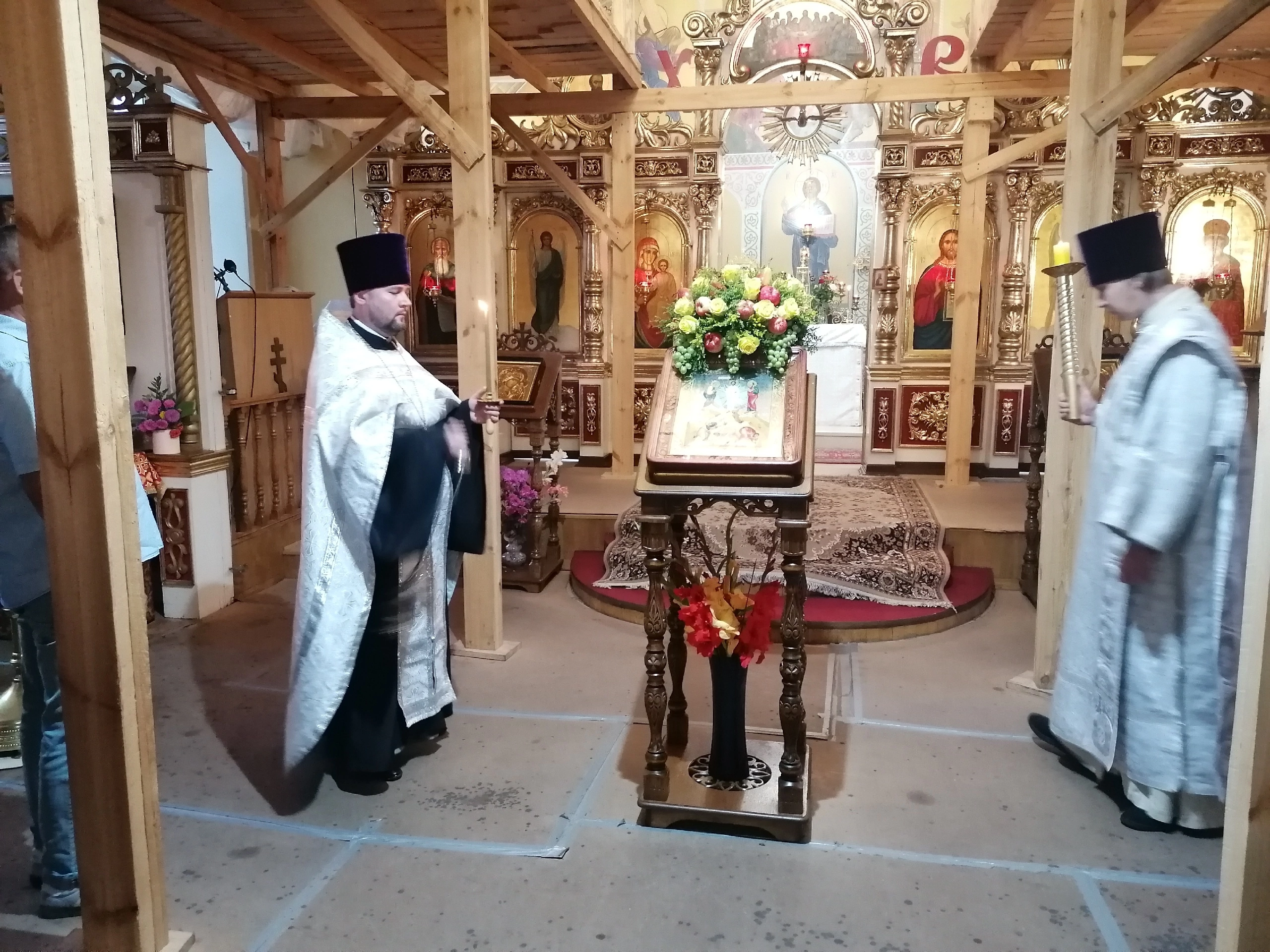 Всенощное бдение накануне праздника Преображения Господня