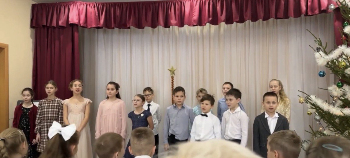 Рождественский утренник в воскресной школе нашего храма