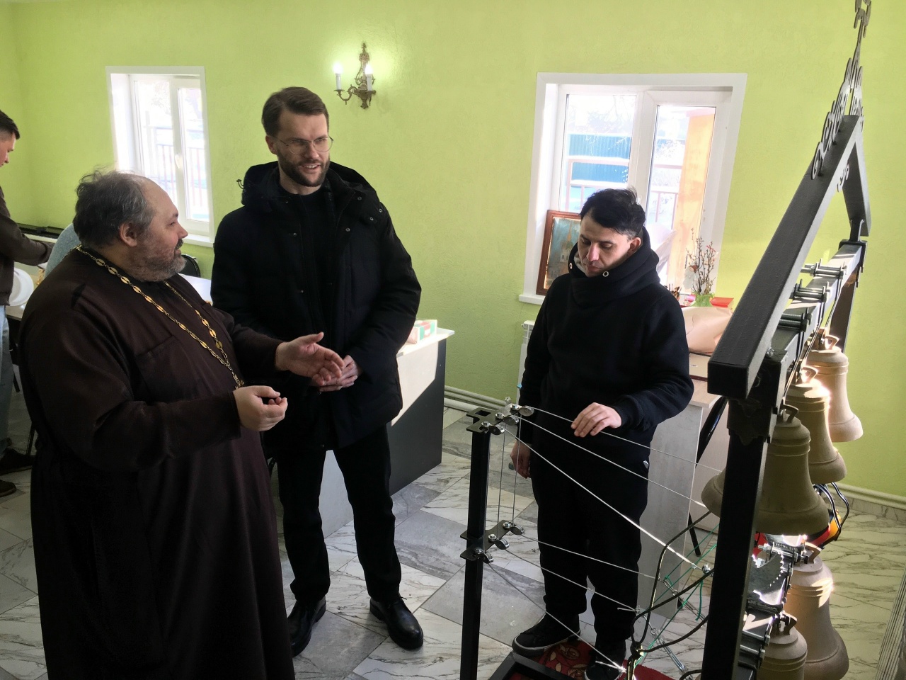 Встреча звонарей Пензенской епархии с генеральным директором Московского колокололитейного завода «ЛИТЭКС» Даниилом Игоревичем Козловым