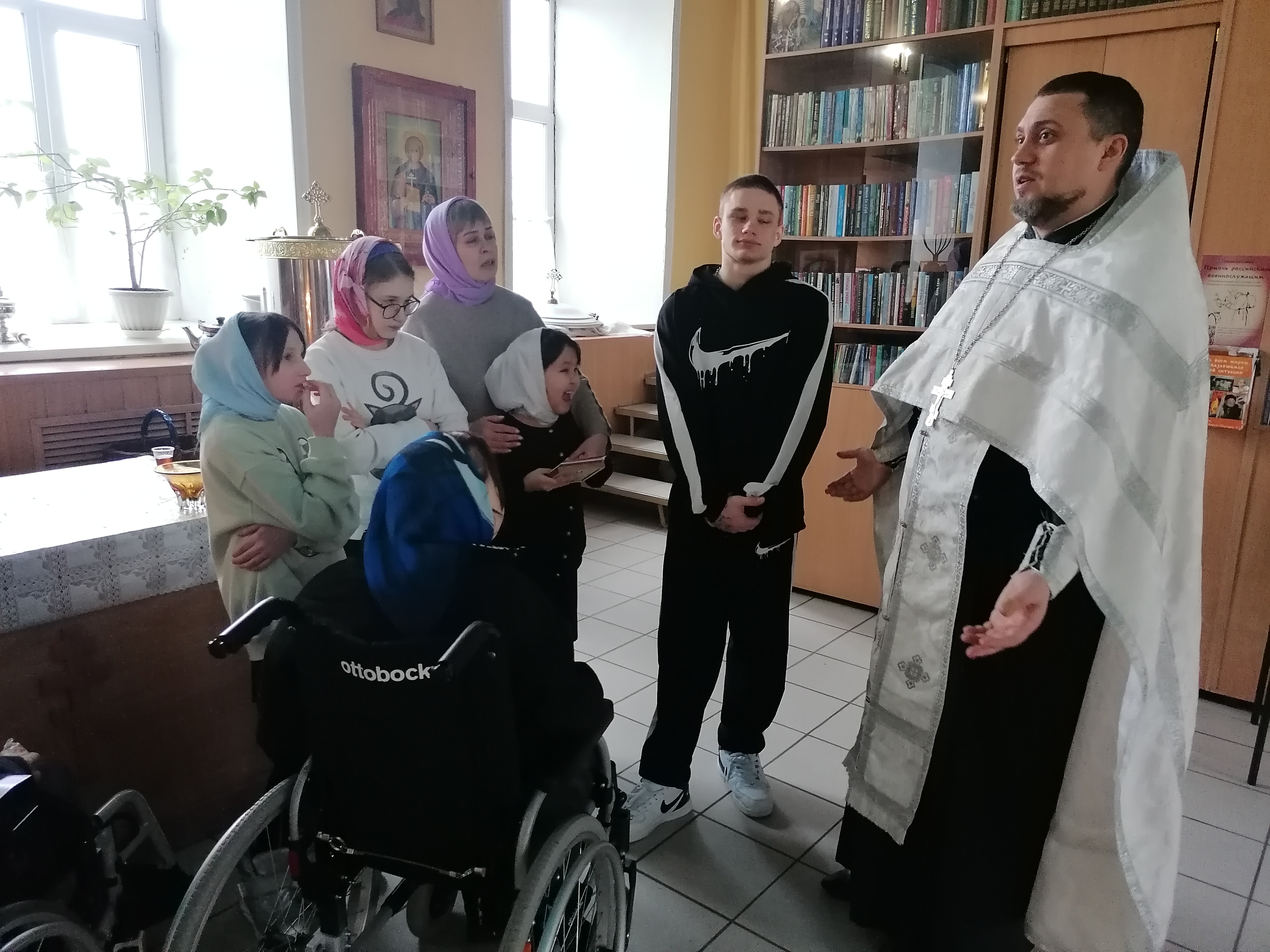 Состоялась духовно-просветительская встреча детей со священником
