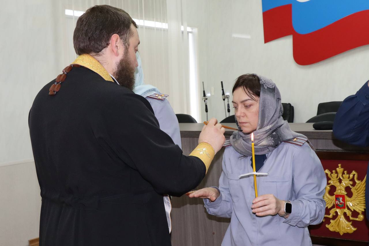 Протоиерей Антоний Шварев совершил Таинство Соборования в Пензенском УФСИН 