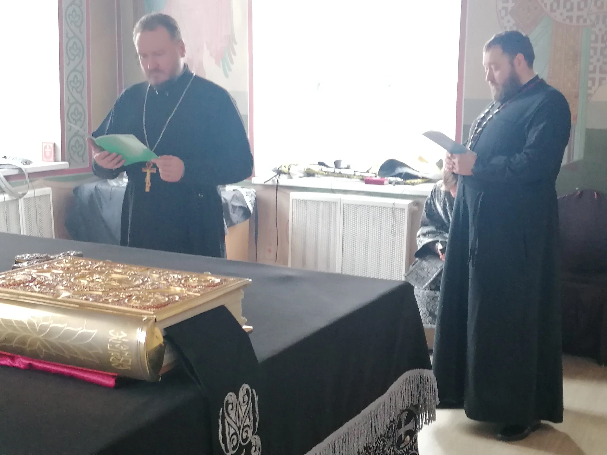 Служба в четверг первой седмицы Великого поста